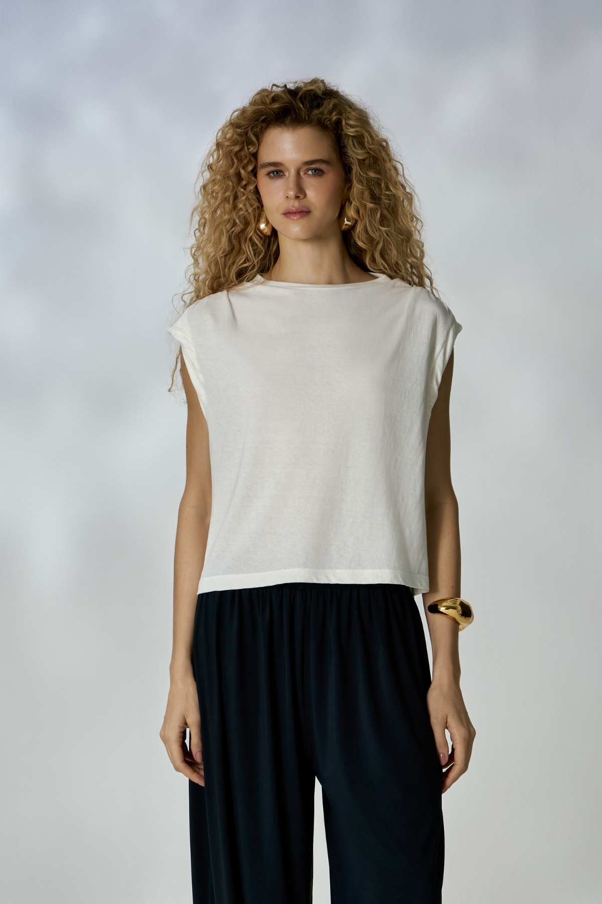 Camiseta Lisa Lu Off White