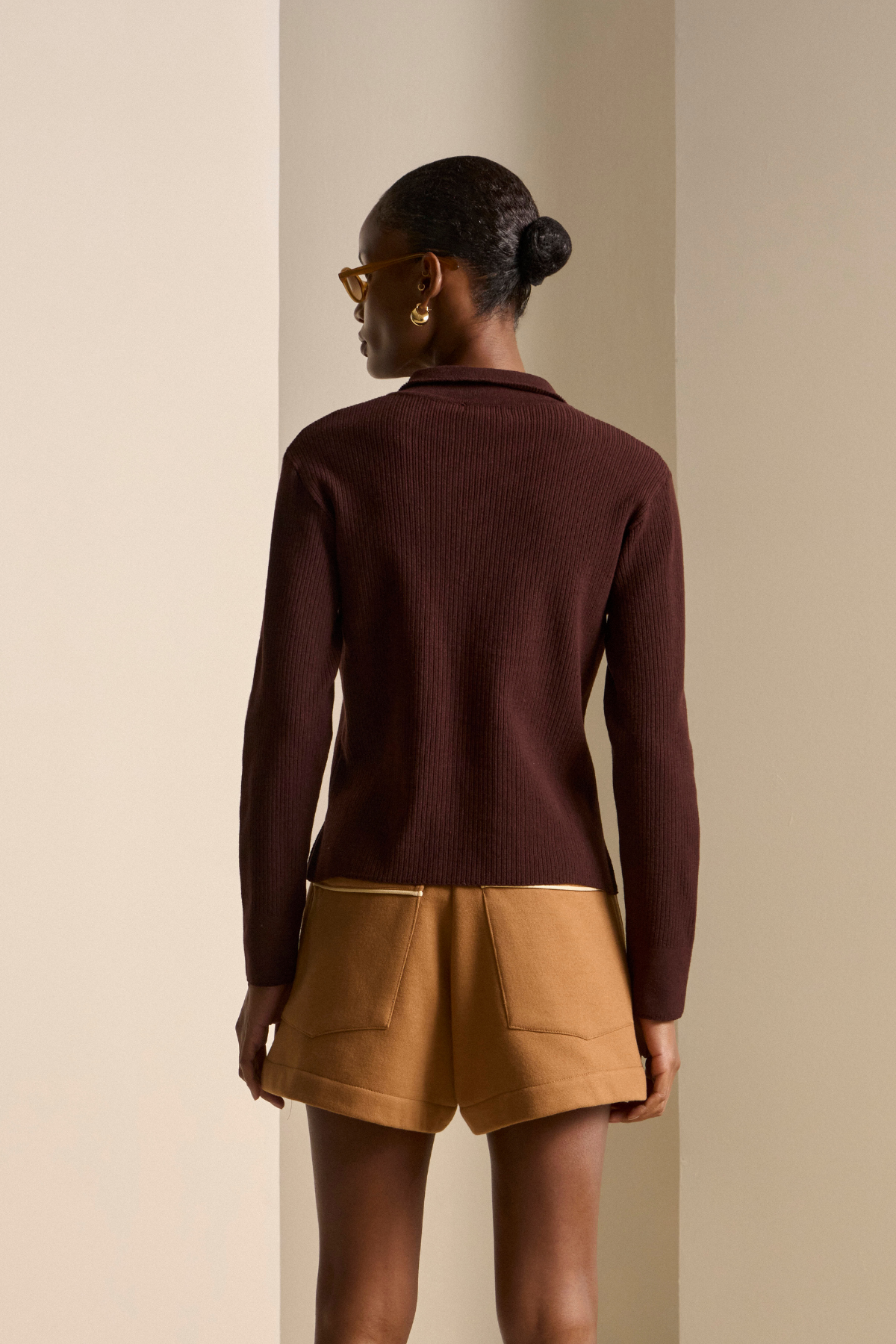 Polo Tricot Bruma Café