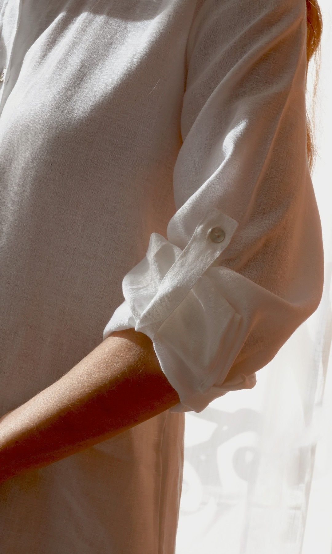 Camisa Linho Rafaela Branco
