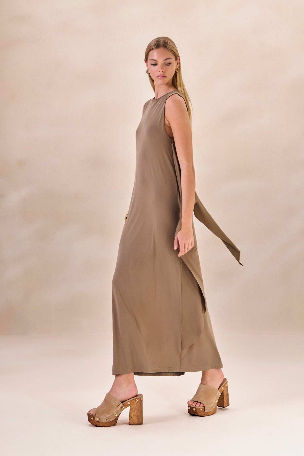 Vestido Sobreposição Melanie Verde