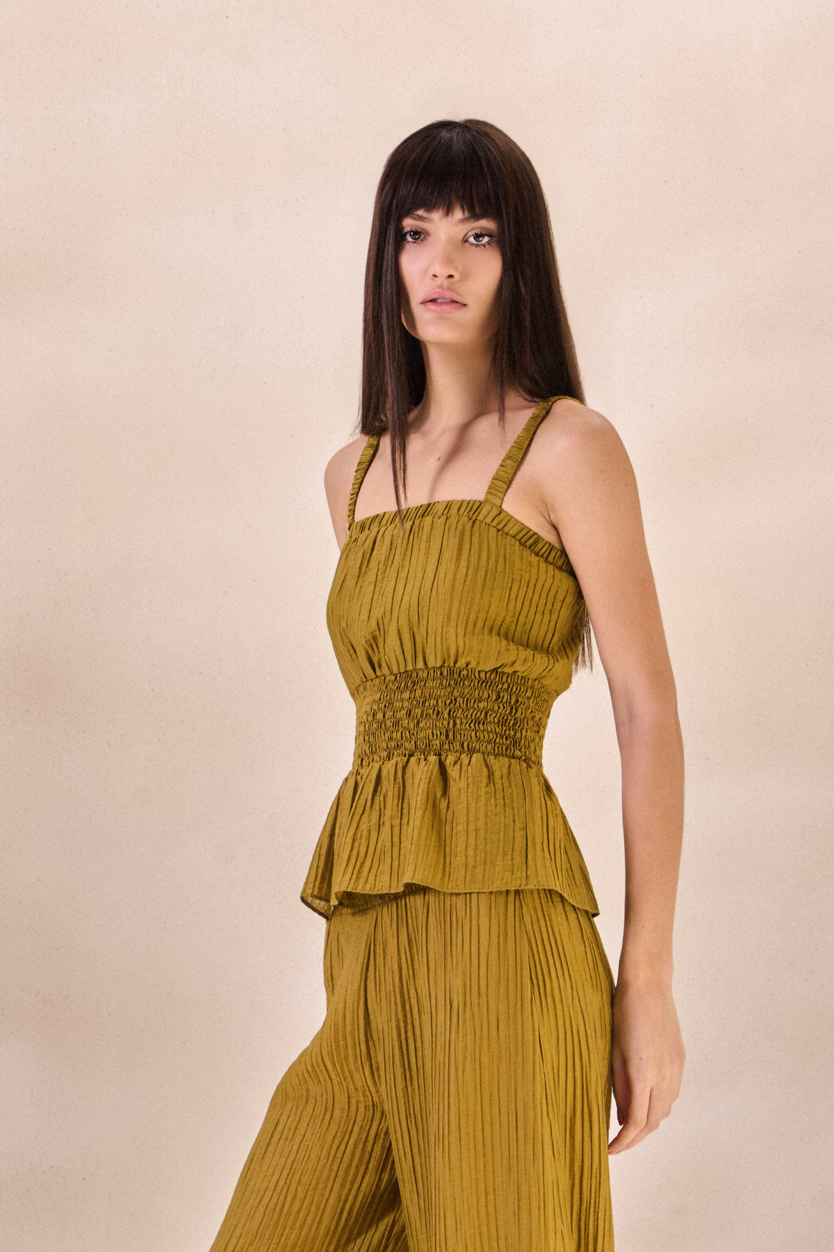 Blusa Lastéx Nadine Verde Alecrim