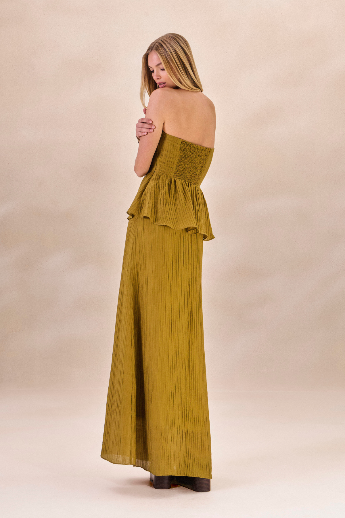 Vestido Lastéx Nadine Verde Alecrim