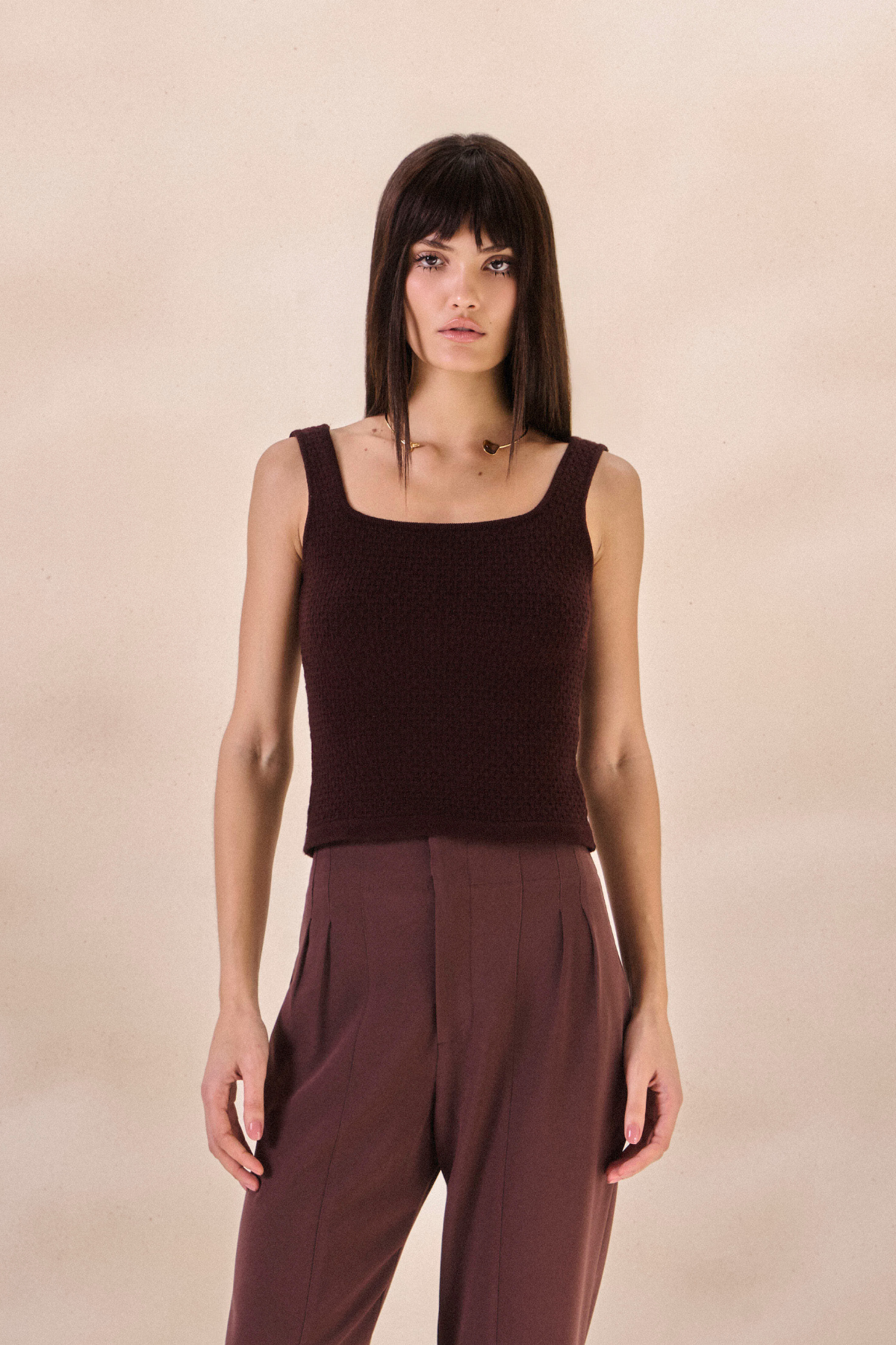 Regata Tricot Charlot Café
