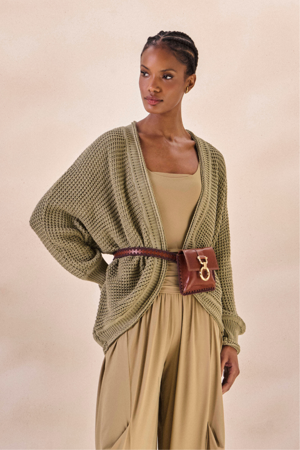 Cardigan Eliz Verde Pistache