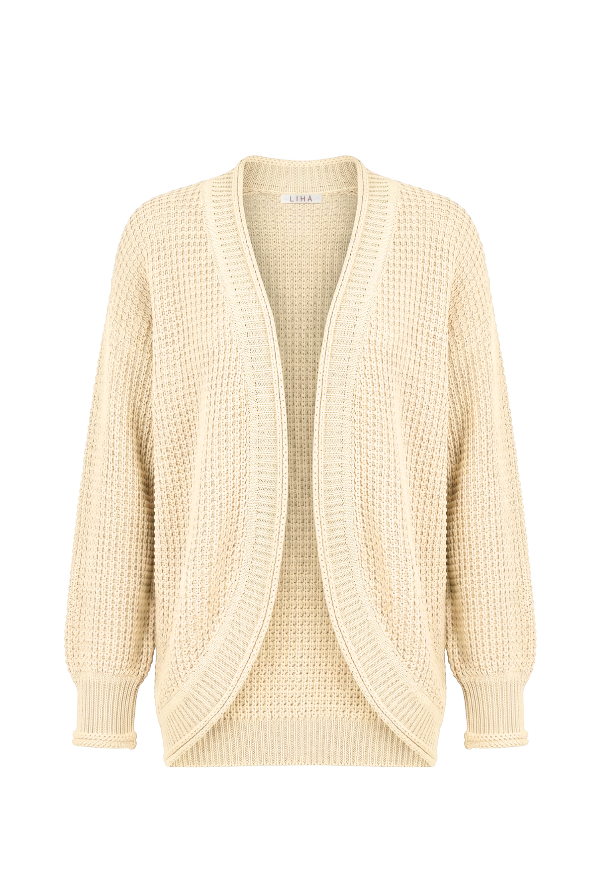 Cardigan Eliz Amarelo Pó