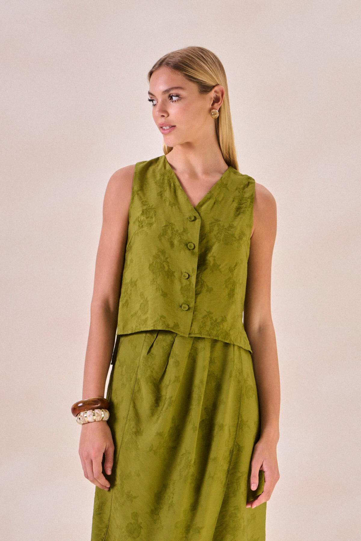 Regata Beatrice Verde Alecrim