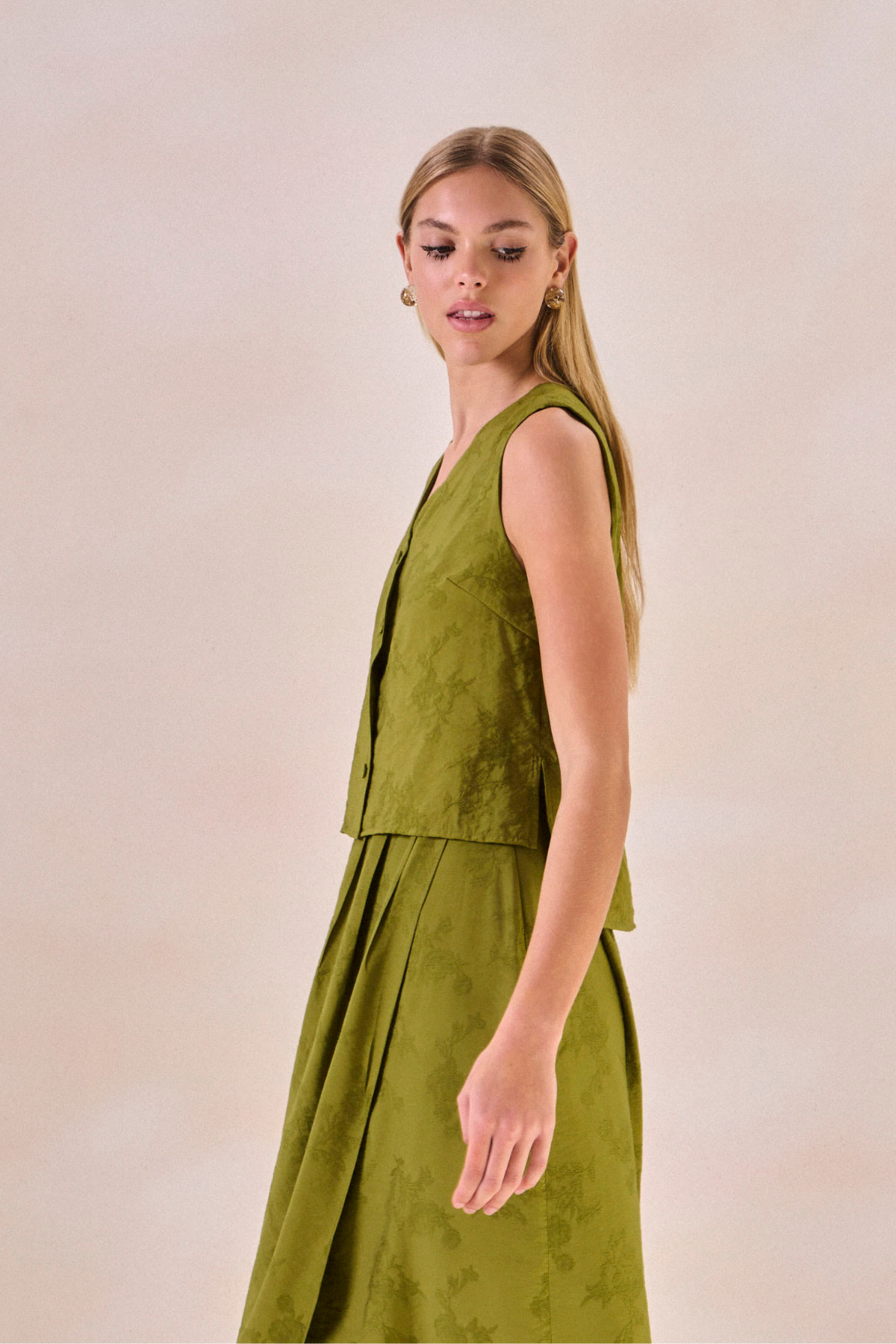 Regata Beatrice Verde Alecrim