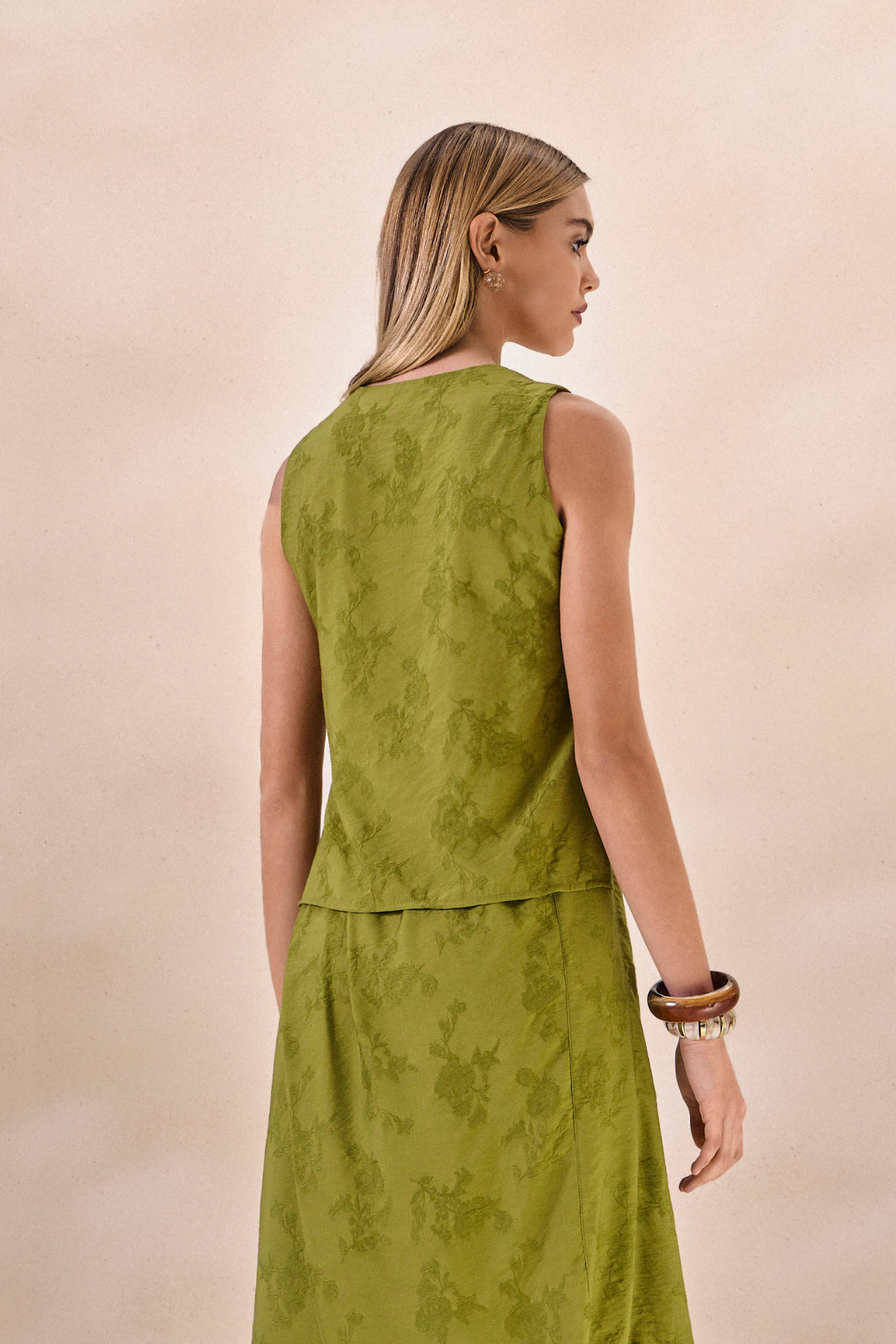 Regata Beatrice Verde Alecrim