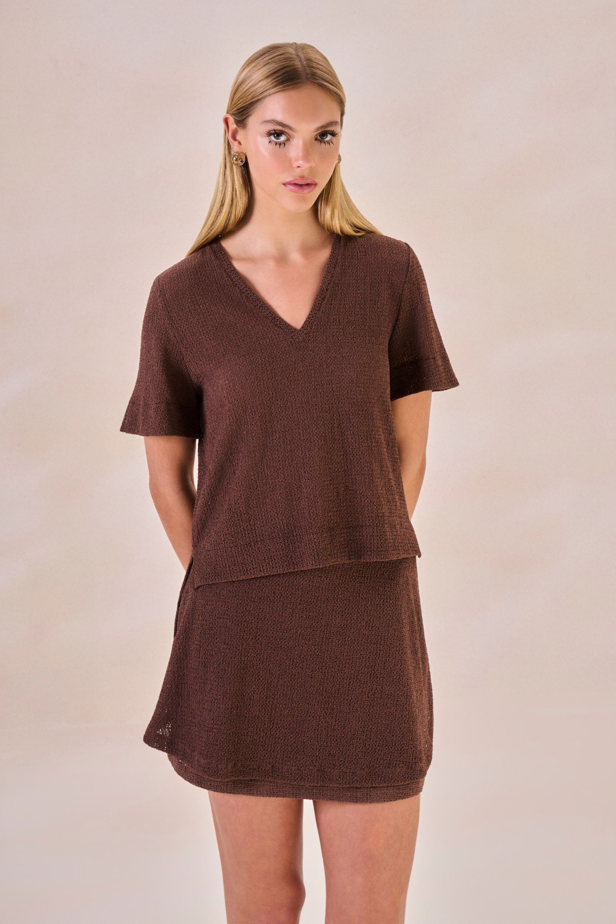 Blusa Biena Marrom