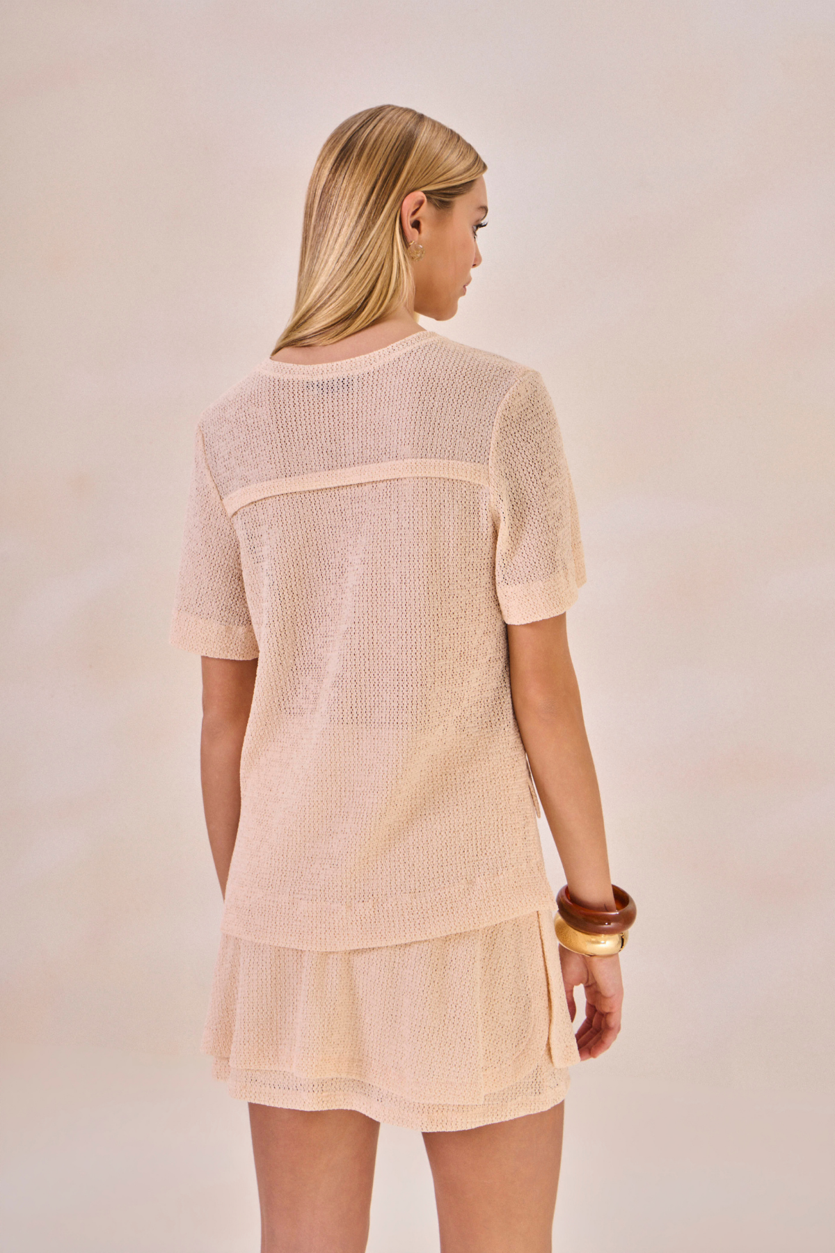 Blusa Biena Areia