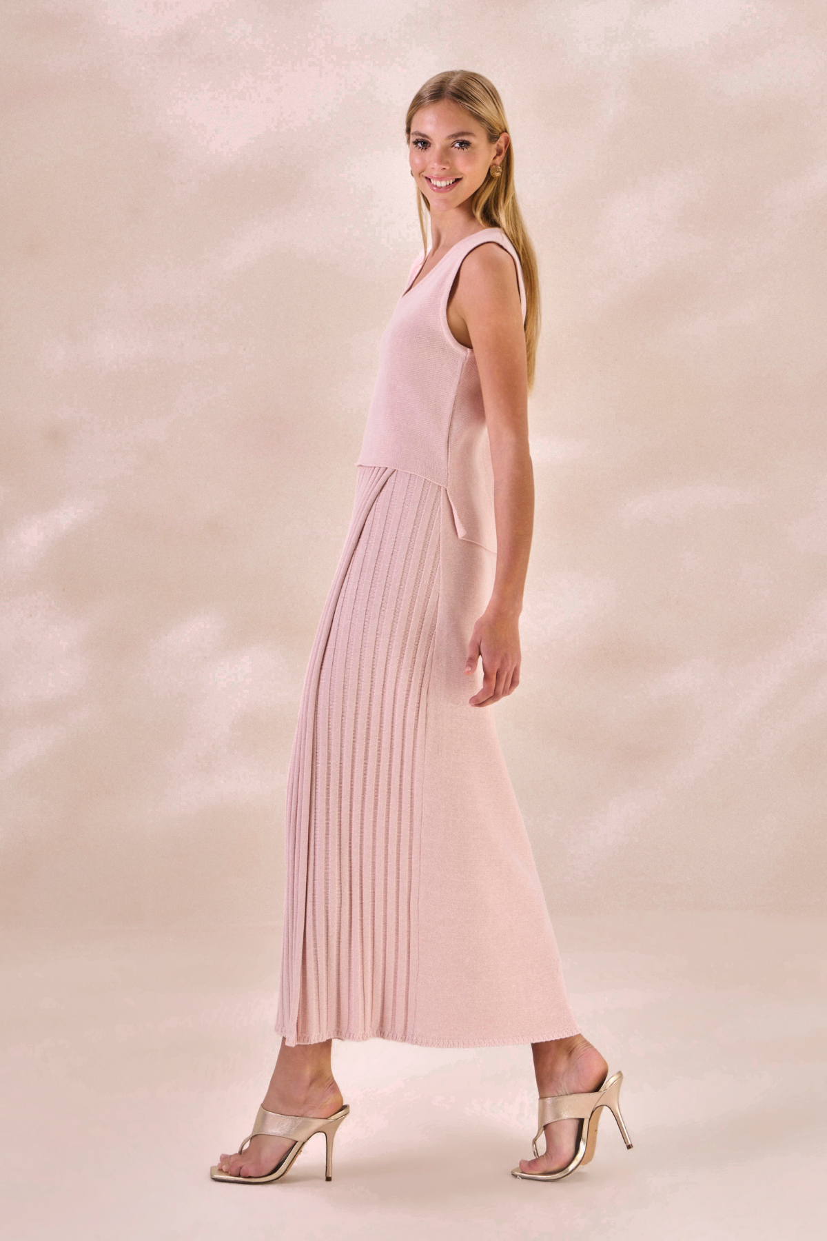 Saia Tricot Manon Rosa