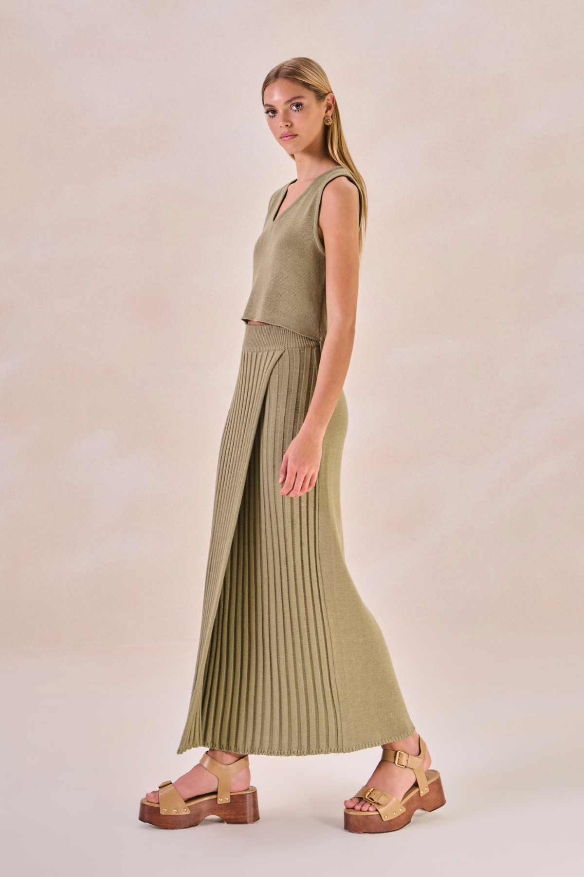 Saia Tricot Manon Verde