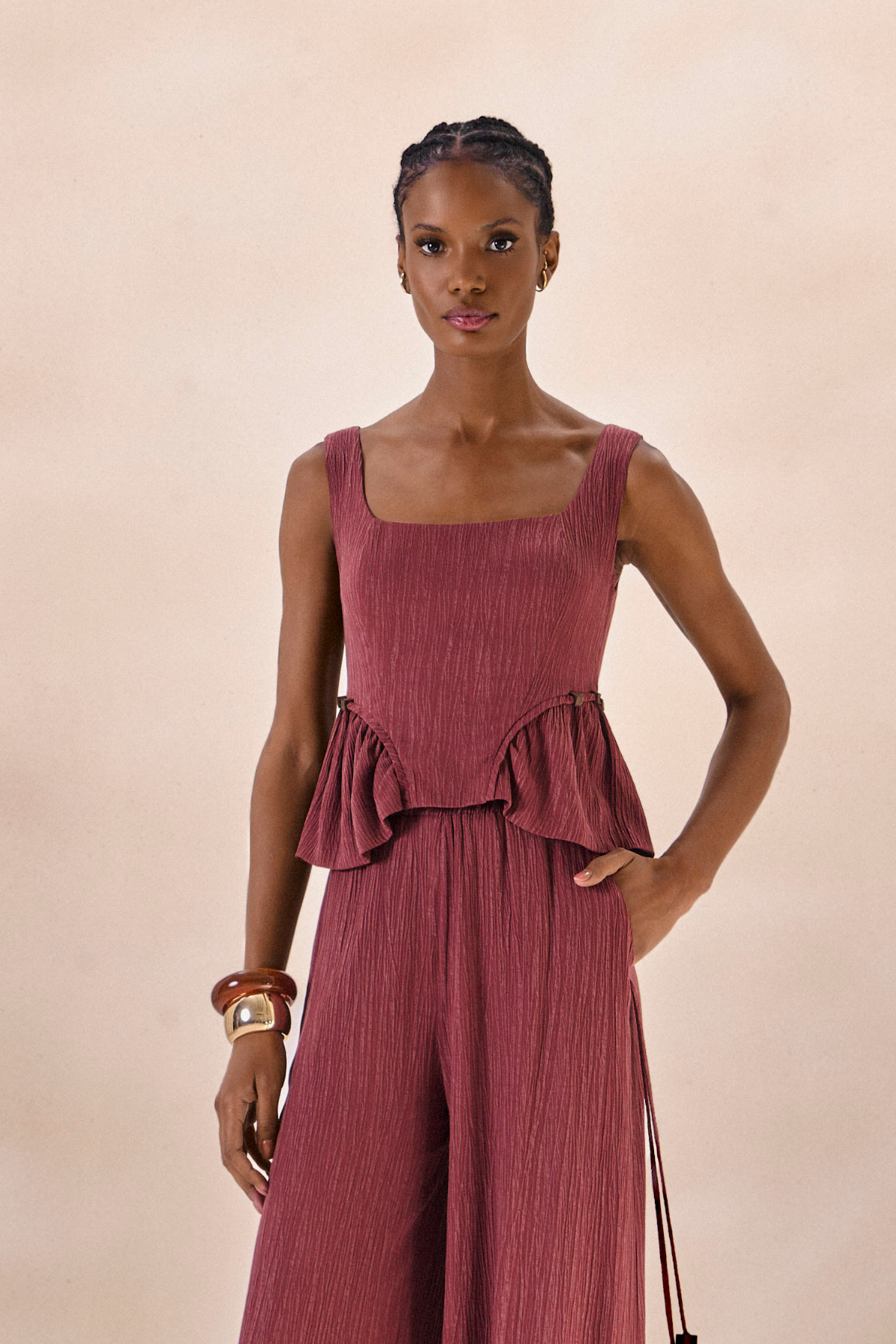 Blusa Vivienne Marrom