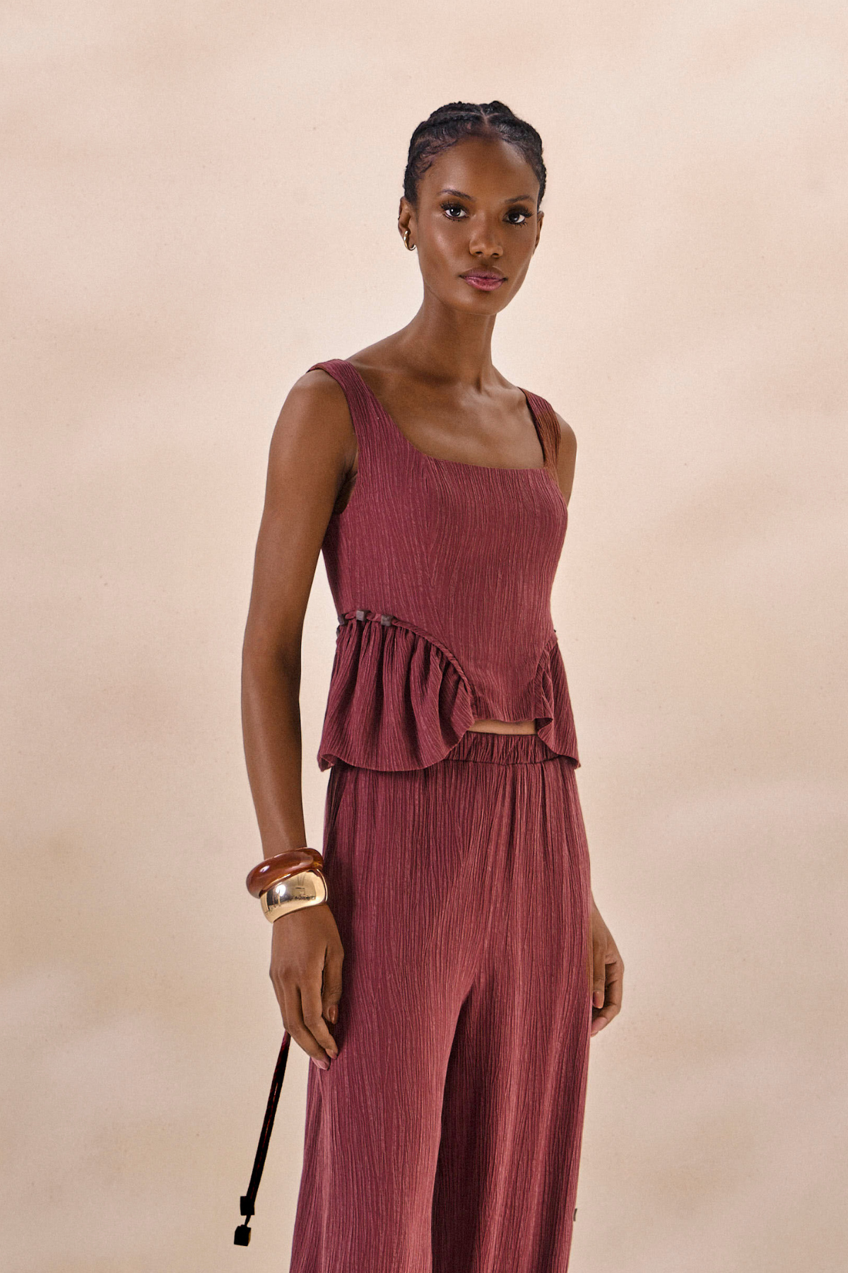 Blusa Vivienne Marrom