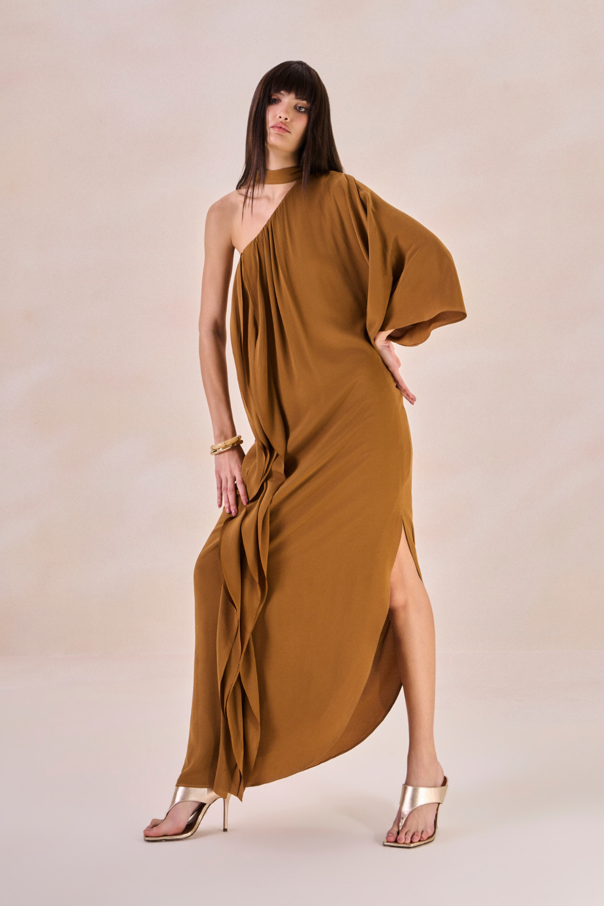 Vestido Waves Margot Demerara