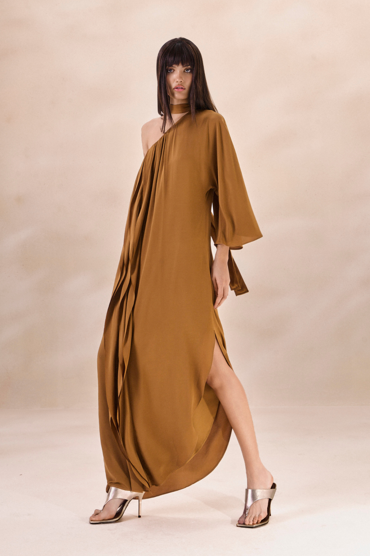Vestido Waves Margot Demerara