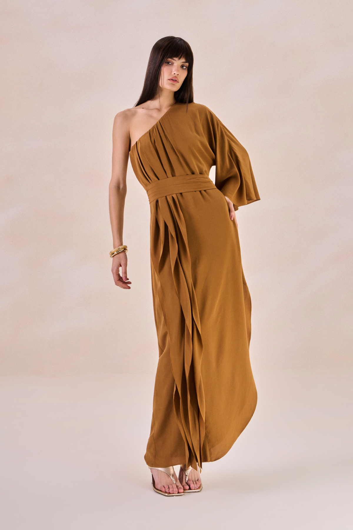 Vestido Waves Margot Demerara