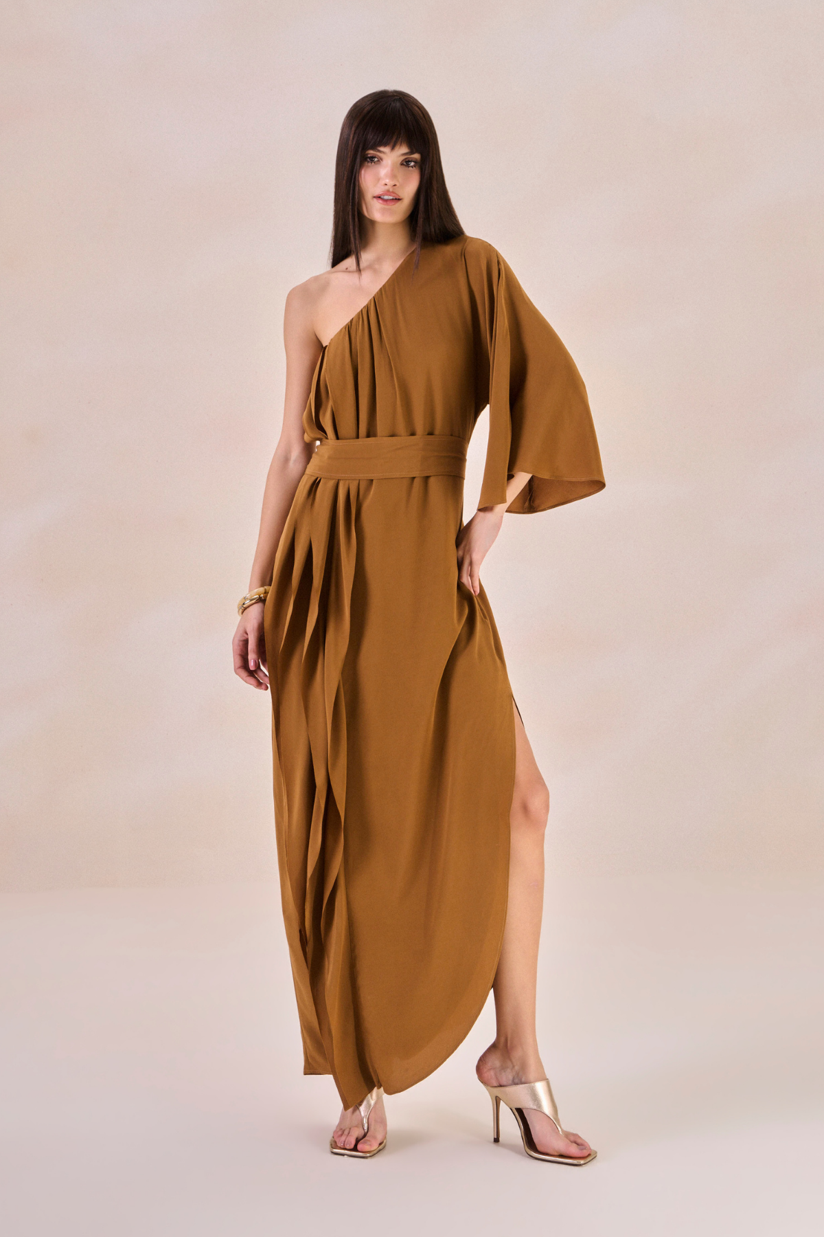 Vestido Waves Margot Demerara