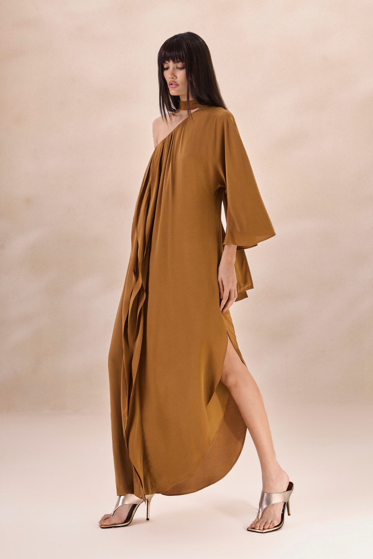 Vestido Waves Margot Demerara