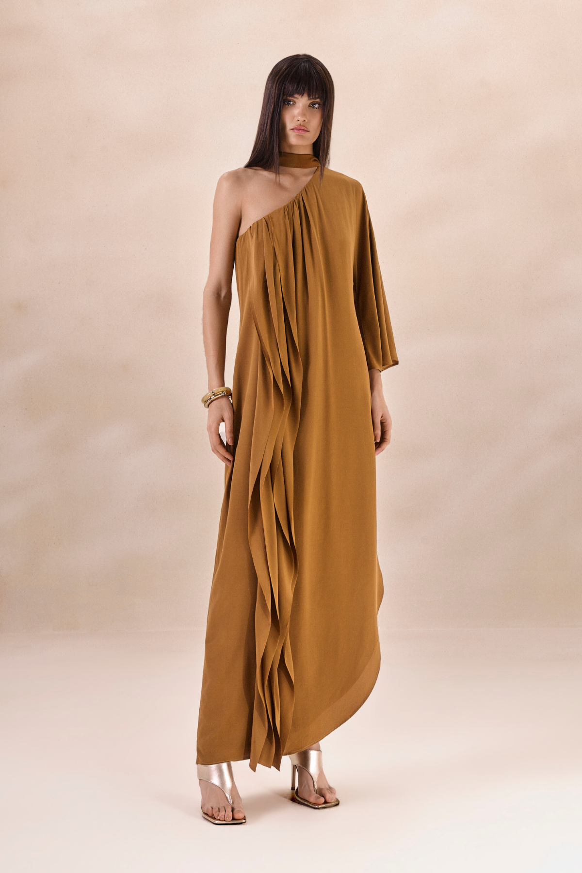 Vestido Waves Margot Demerara