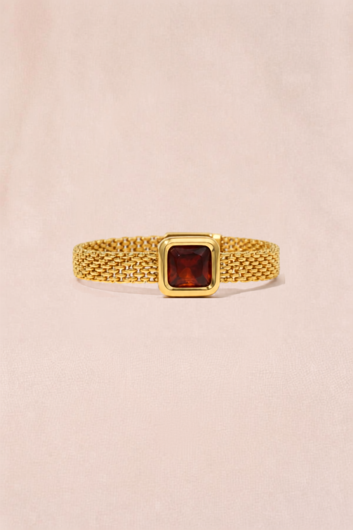 Pulseira Metal Mel Dourado