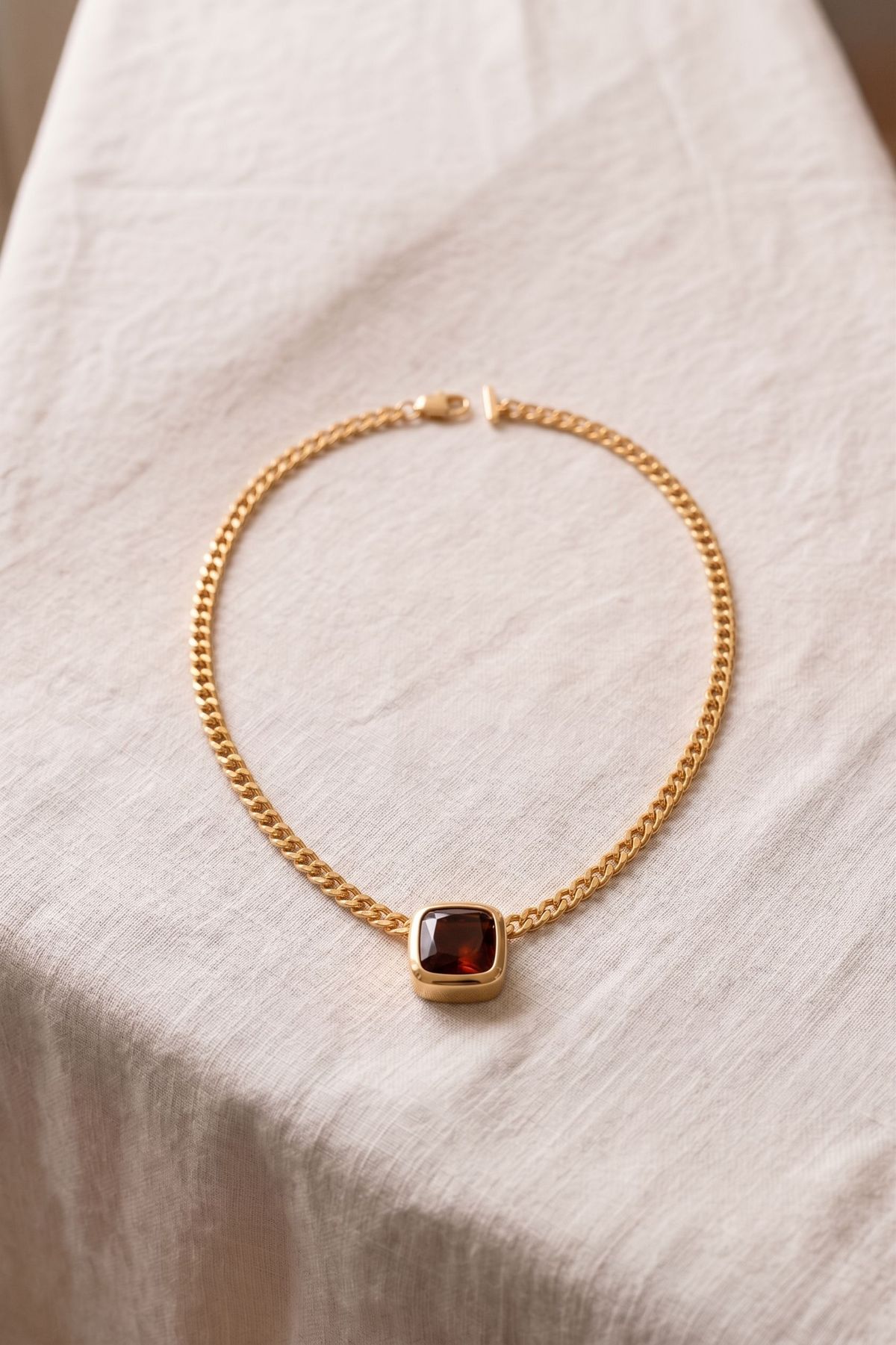 Colar Metal Mel Dourado