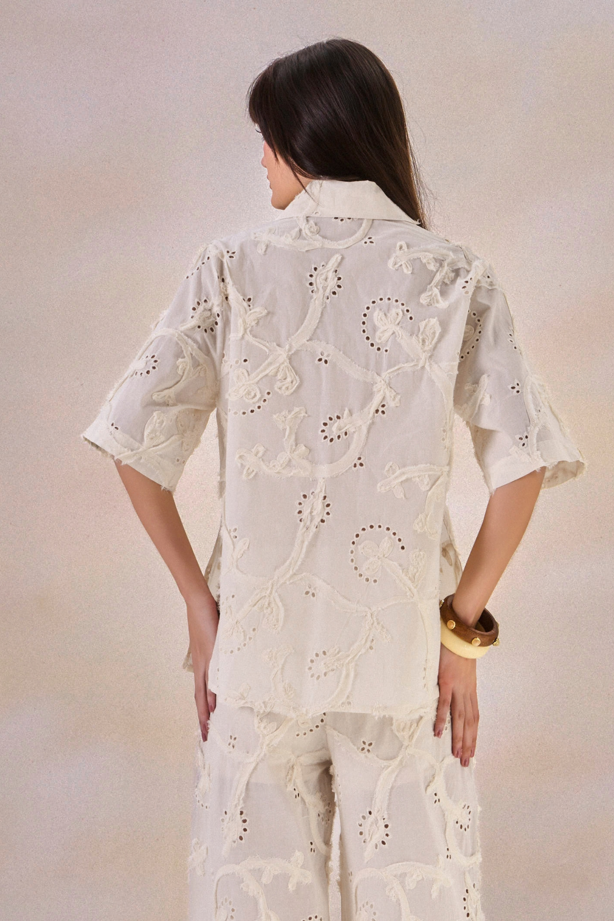 Camisa Laise Simone Off White
