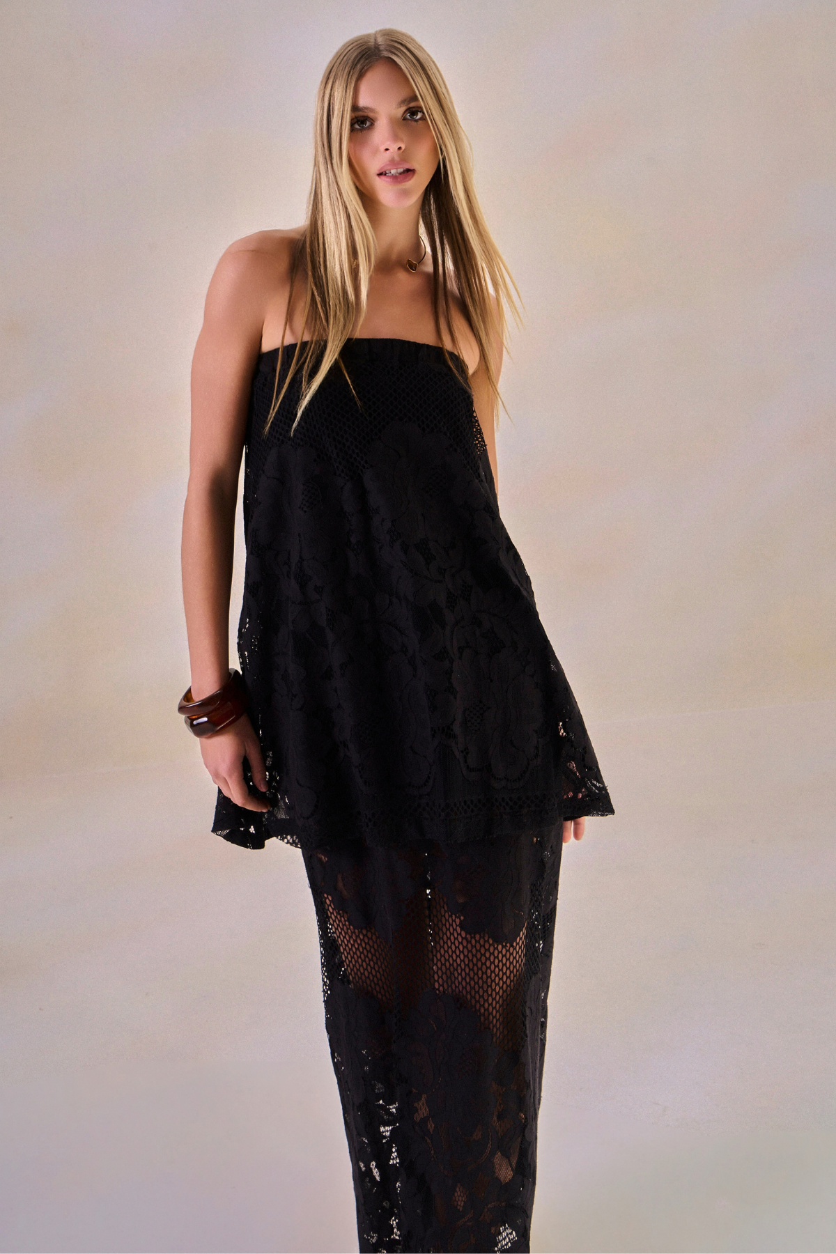 Vestido Renda Carinne Preto
