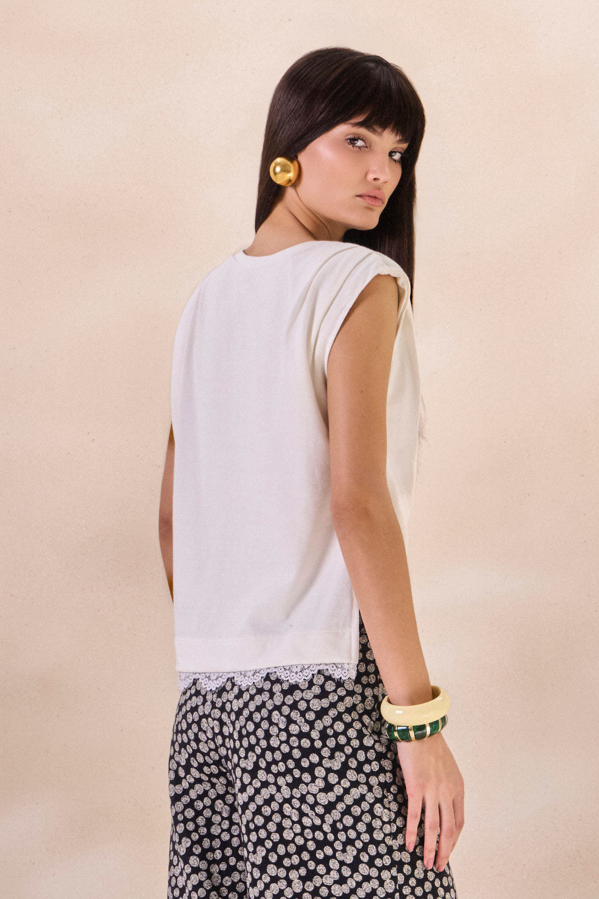 Regata Malha Adrienne Off White