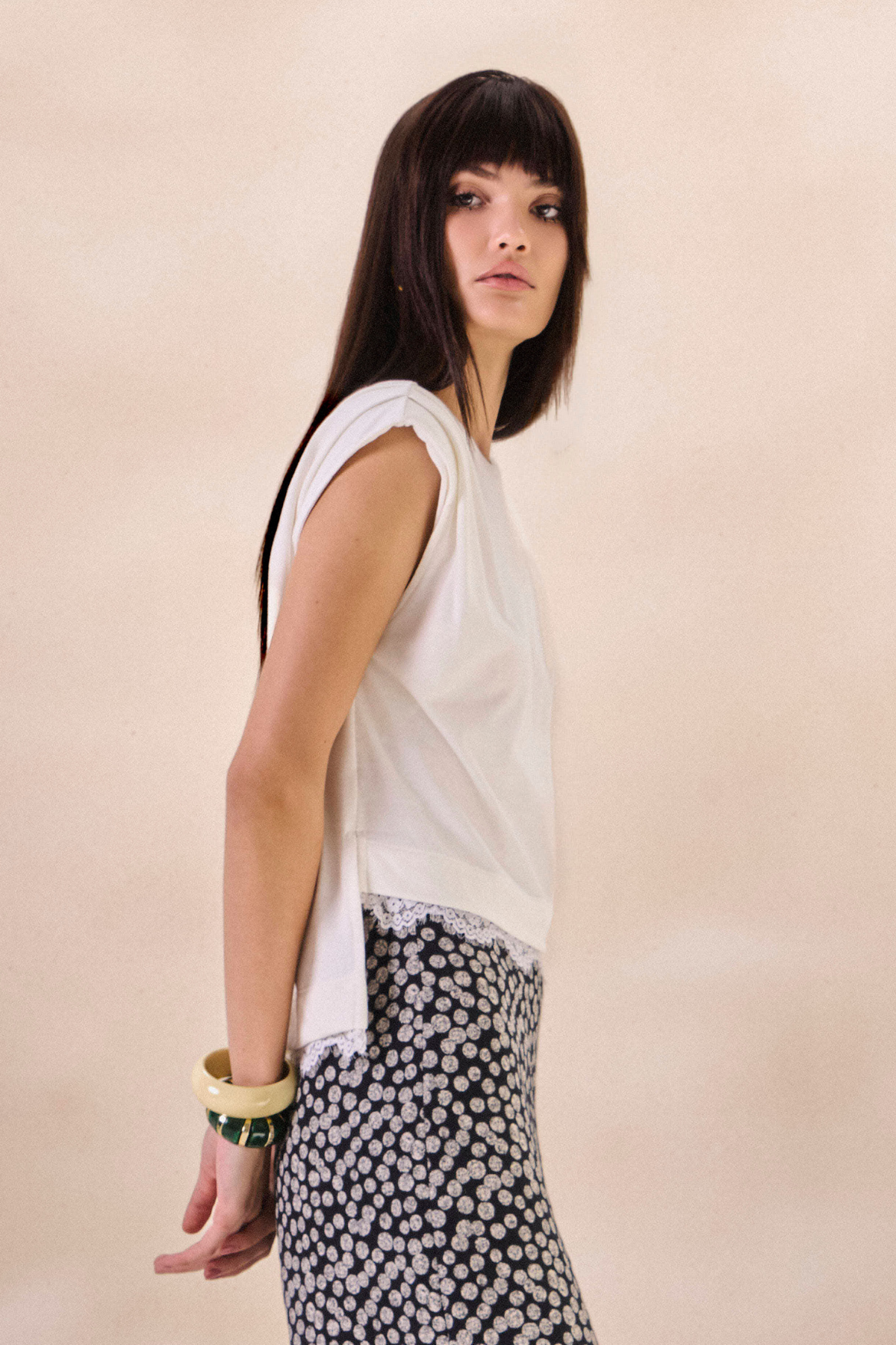Regata Malha Adrienne Off White