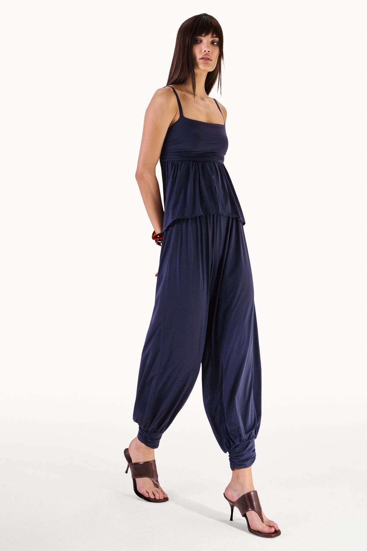Calça Amelie Azul Maré