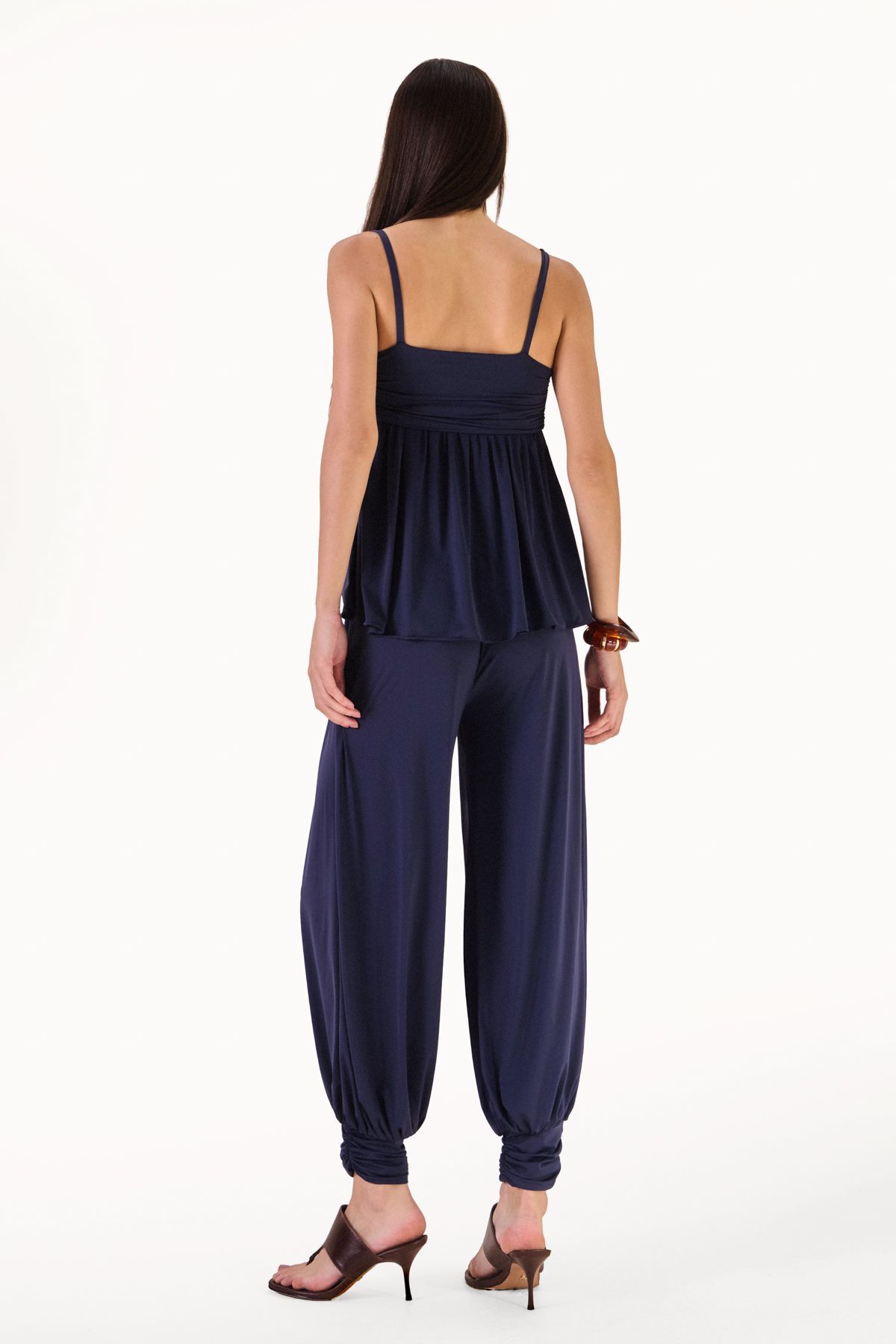 Calça Amelie Azul Maré