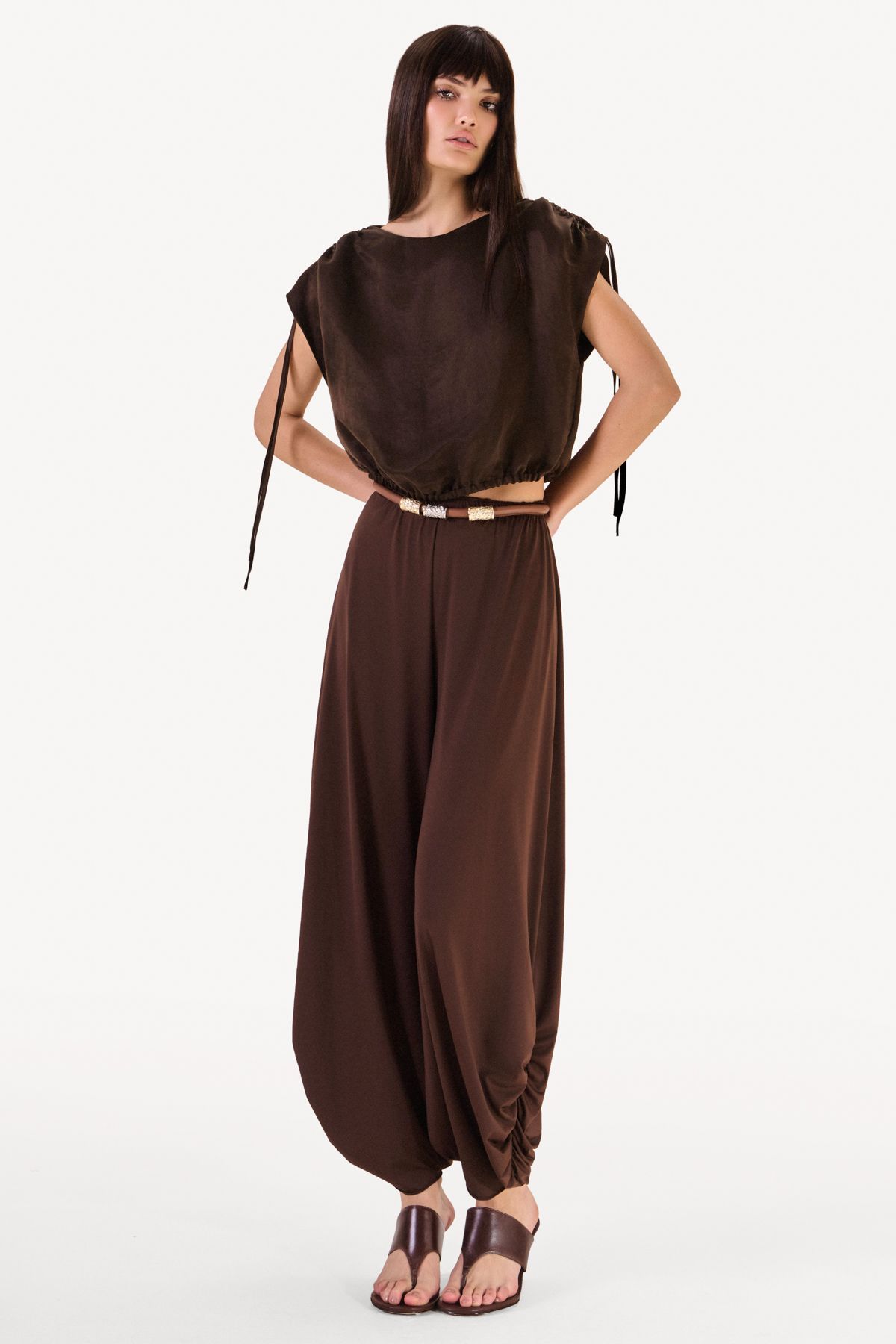 Blusa Dominique Café