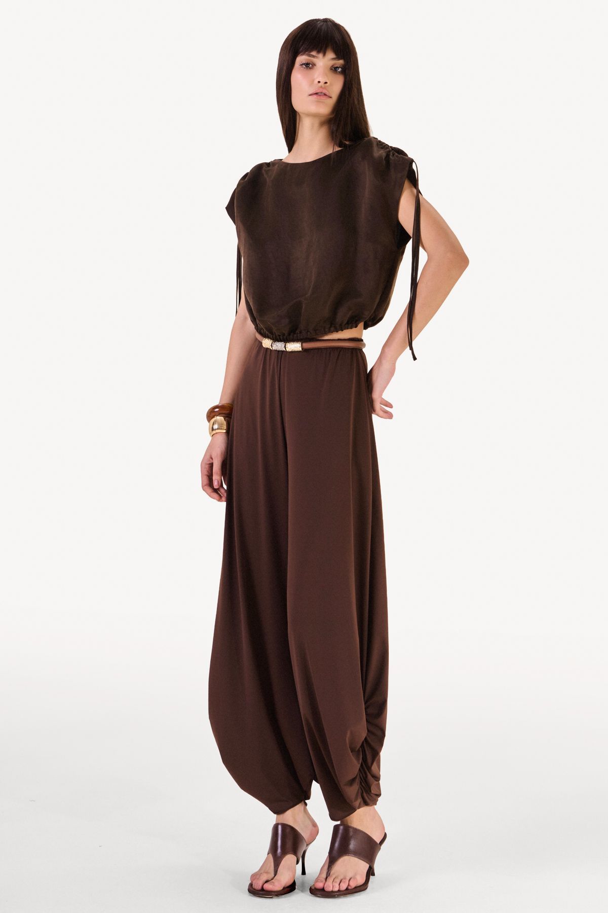 Blusa Dominique Café