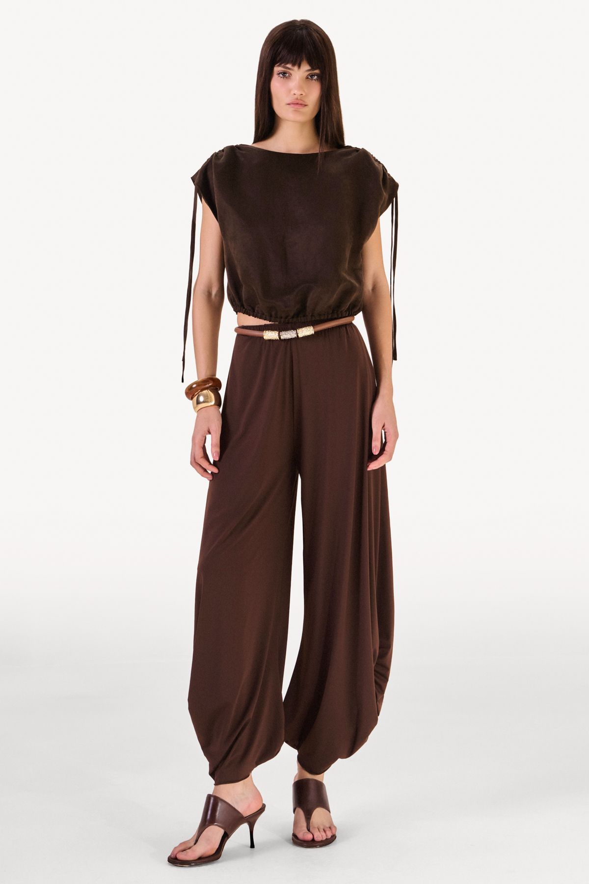 Blusa Dominique Café
