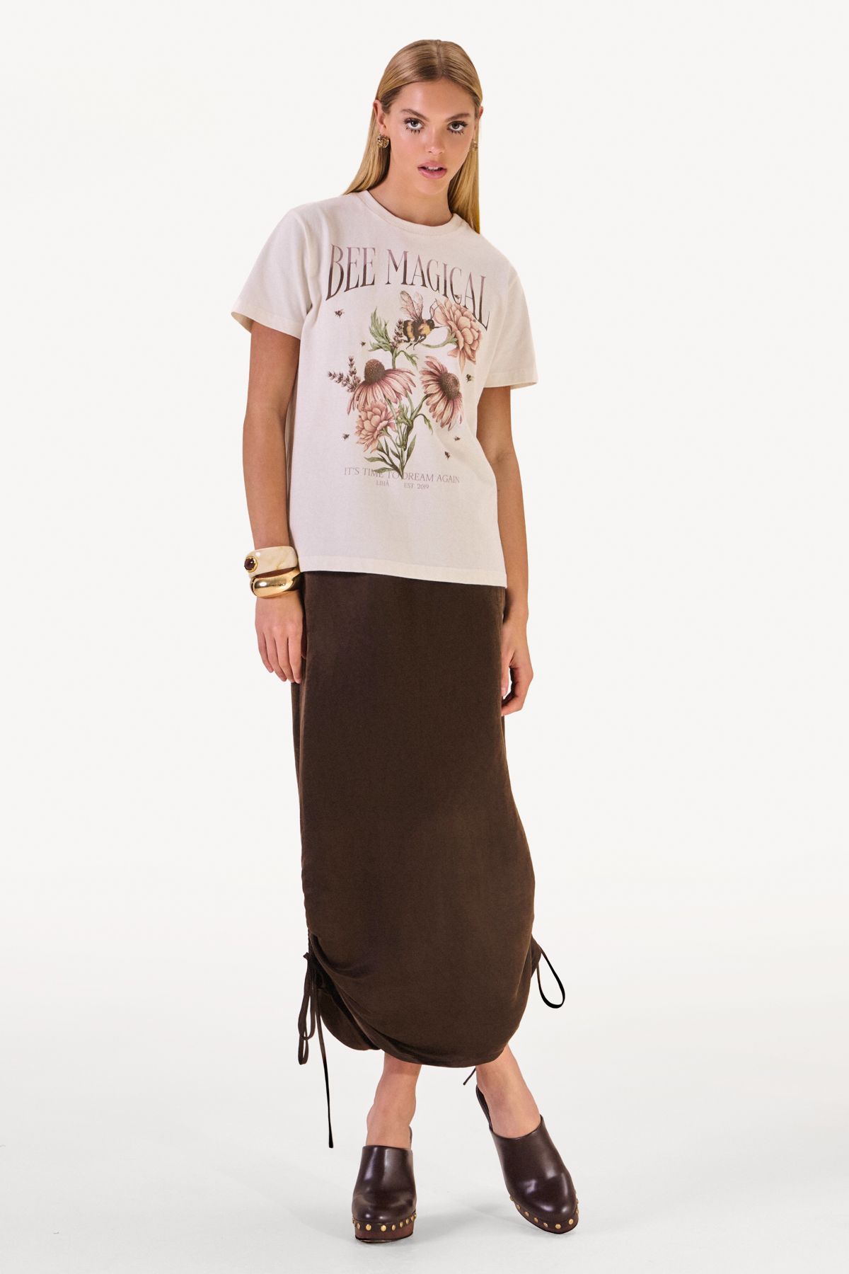 Camiseta Bee Magical Off White