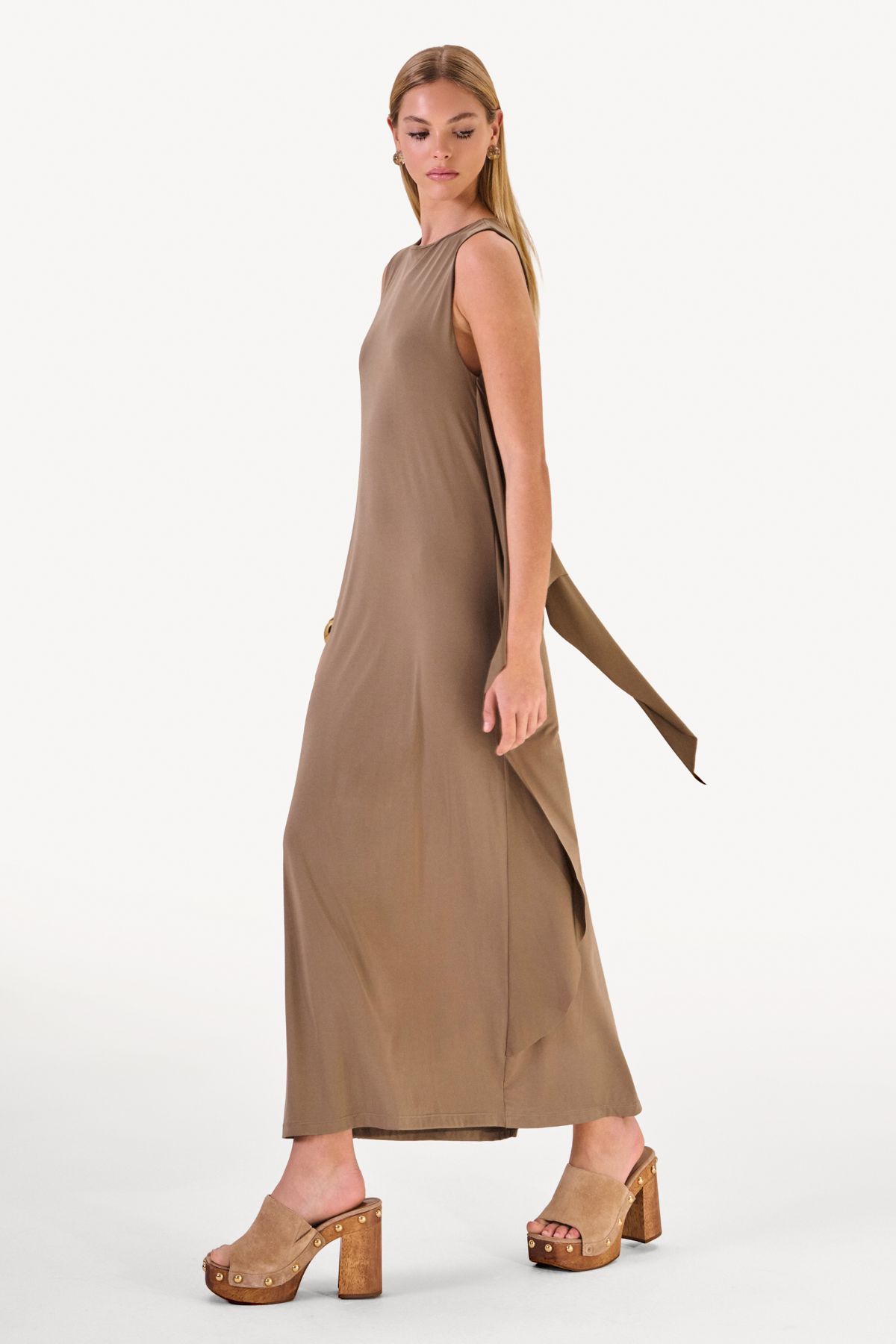 Vestido Sobreposição Melanie Verde