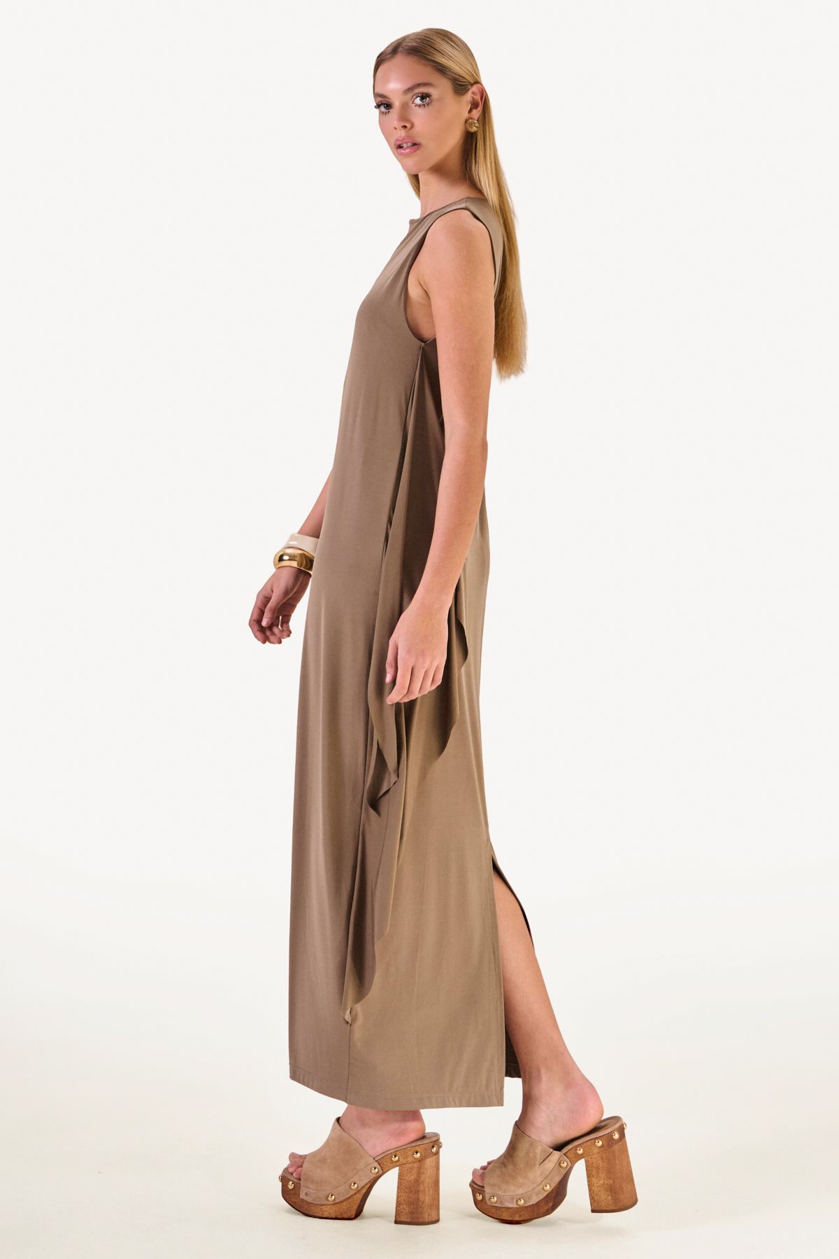Vestido Sobreposição Melanie Verde