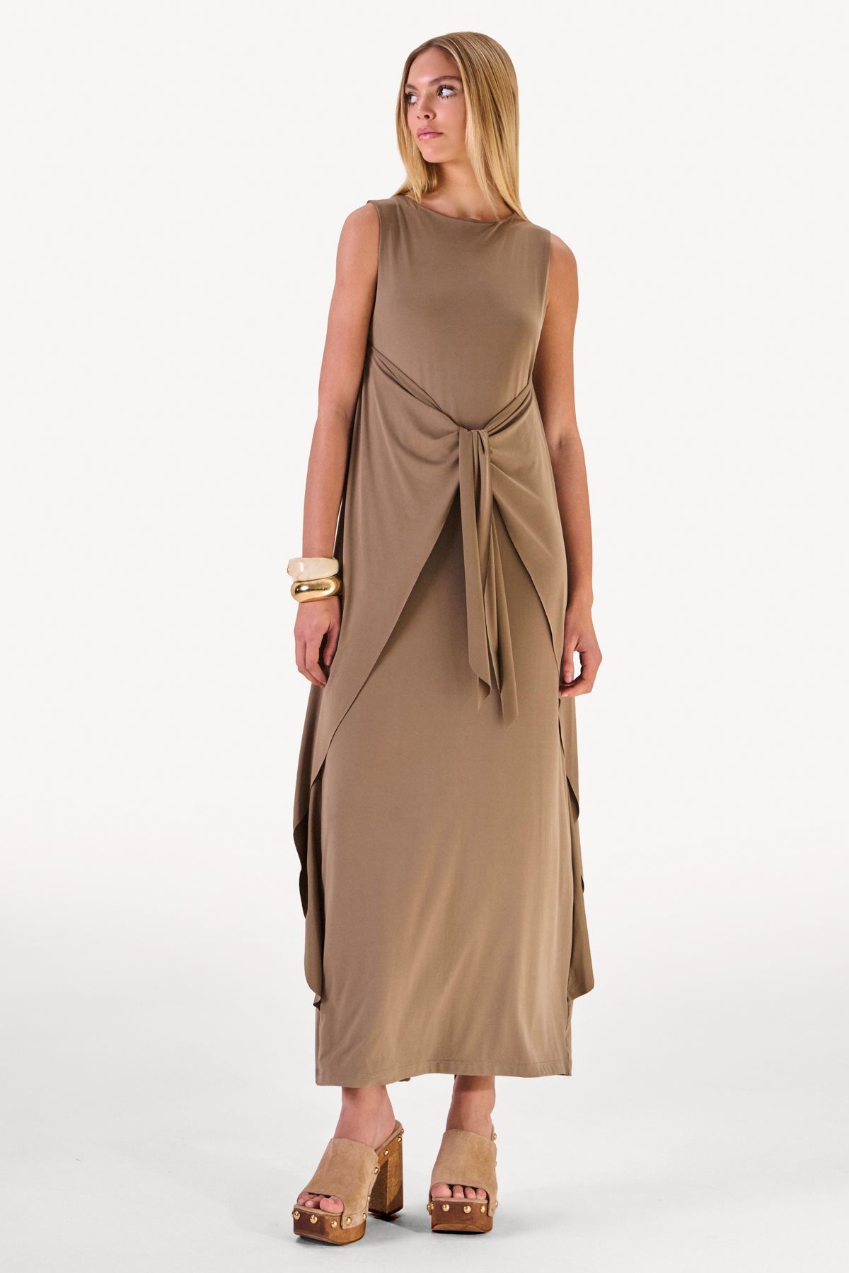 Vestido Sobreposição Melanie Verde