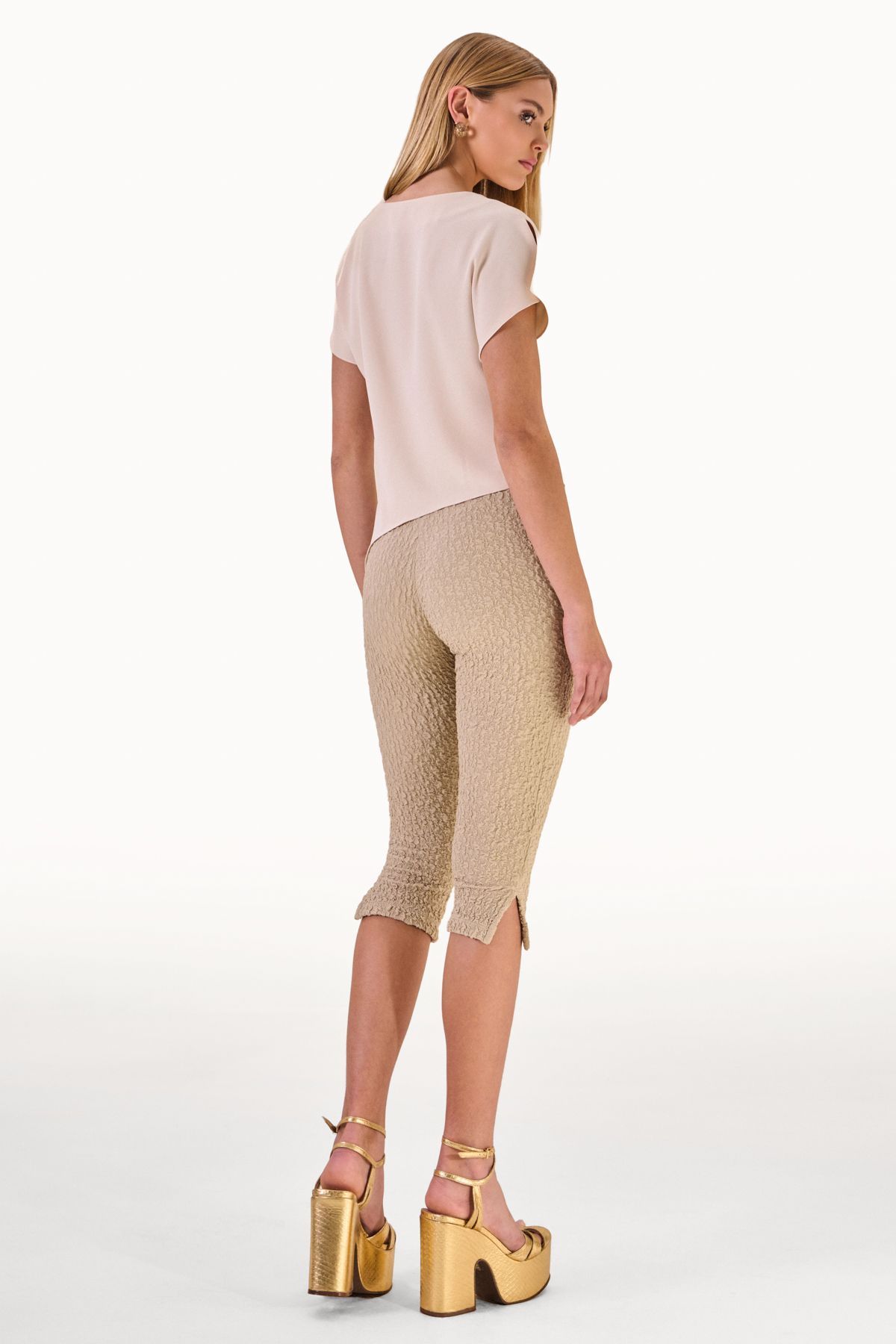 Calça Corsário Brigitte Verde Pistache