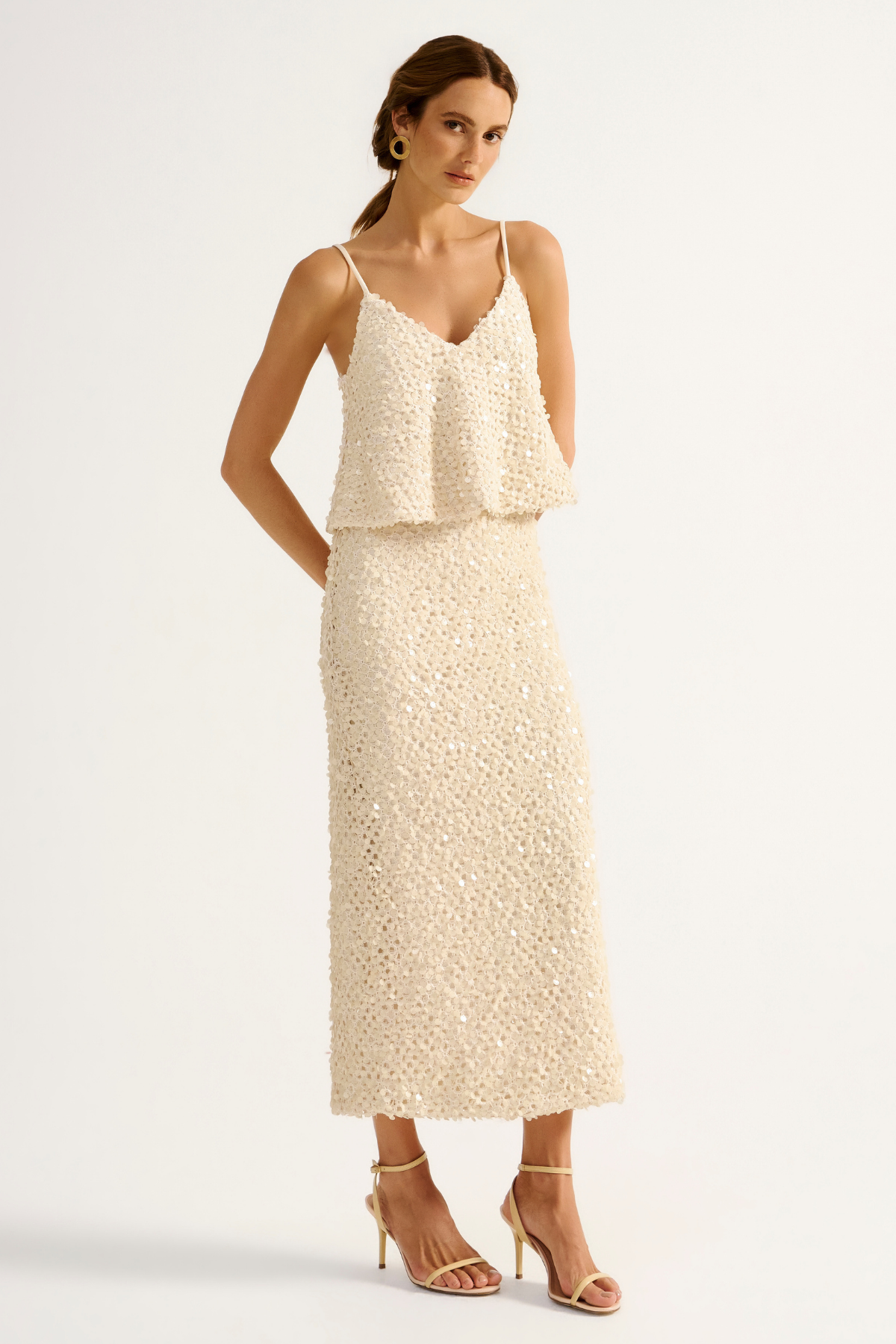 Saia Paete Diamante Off White