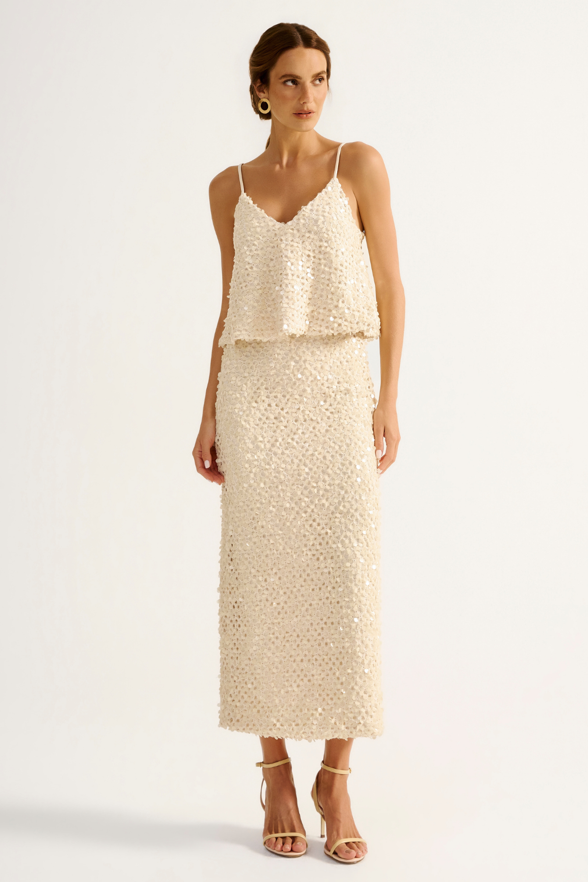 Saia Paete Diamante Off White