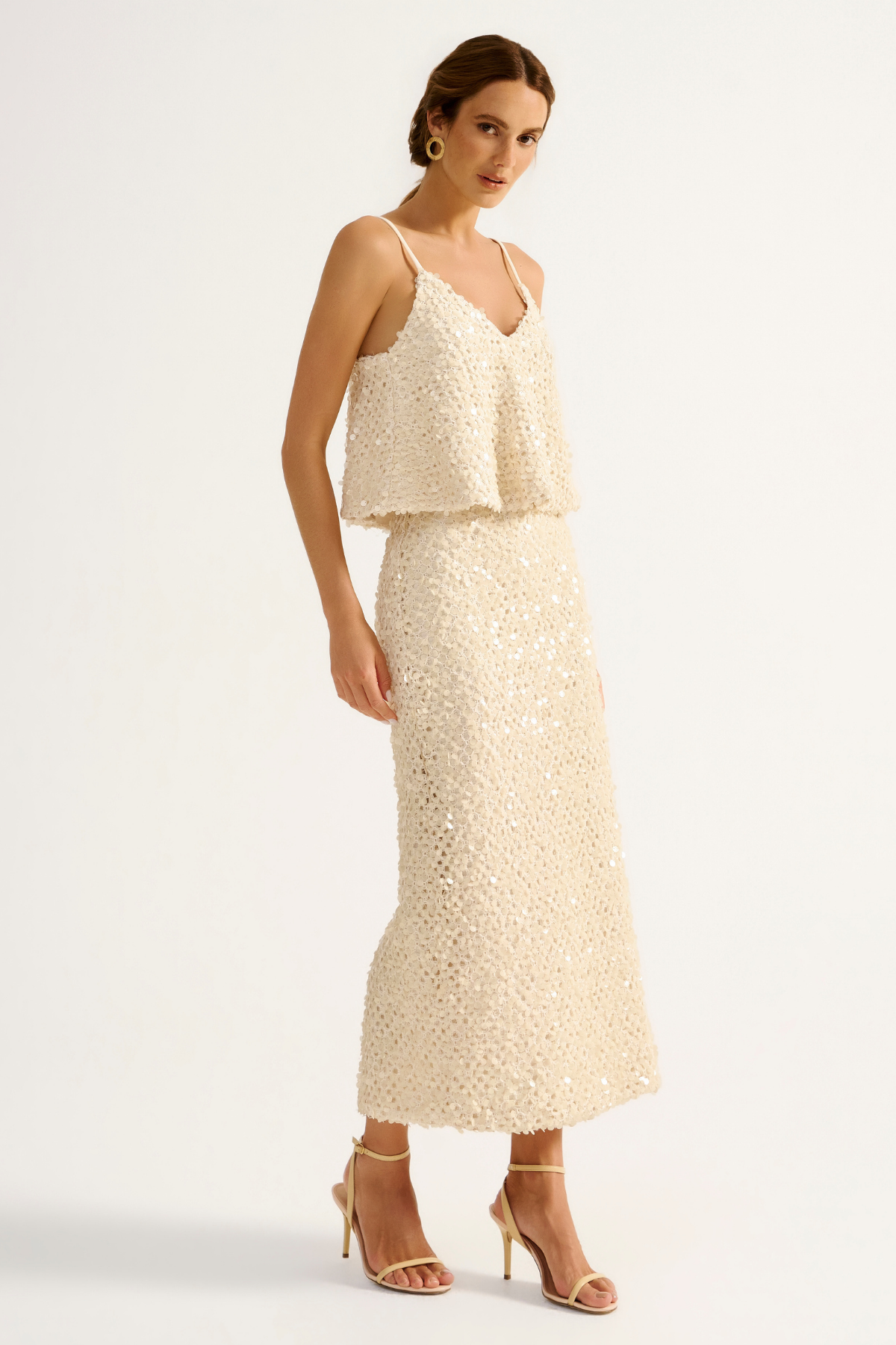 Saia Paete Diamante Off White