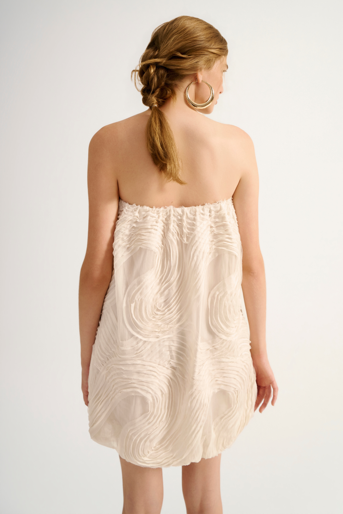 Vestido Balone Nerina Bege