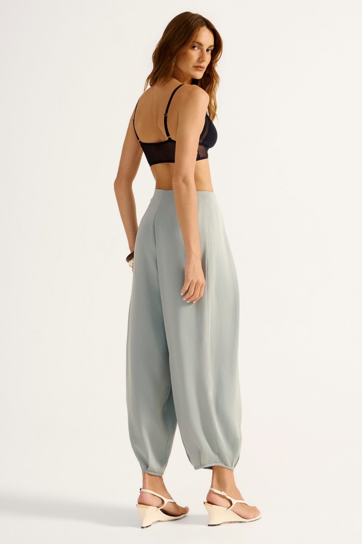 Calça Lyocel Garnet Azul