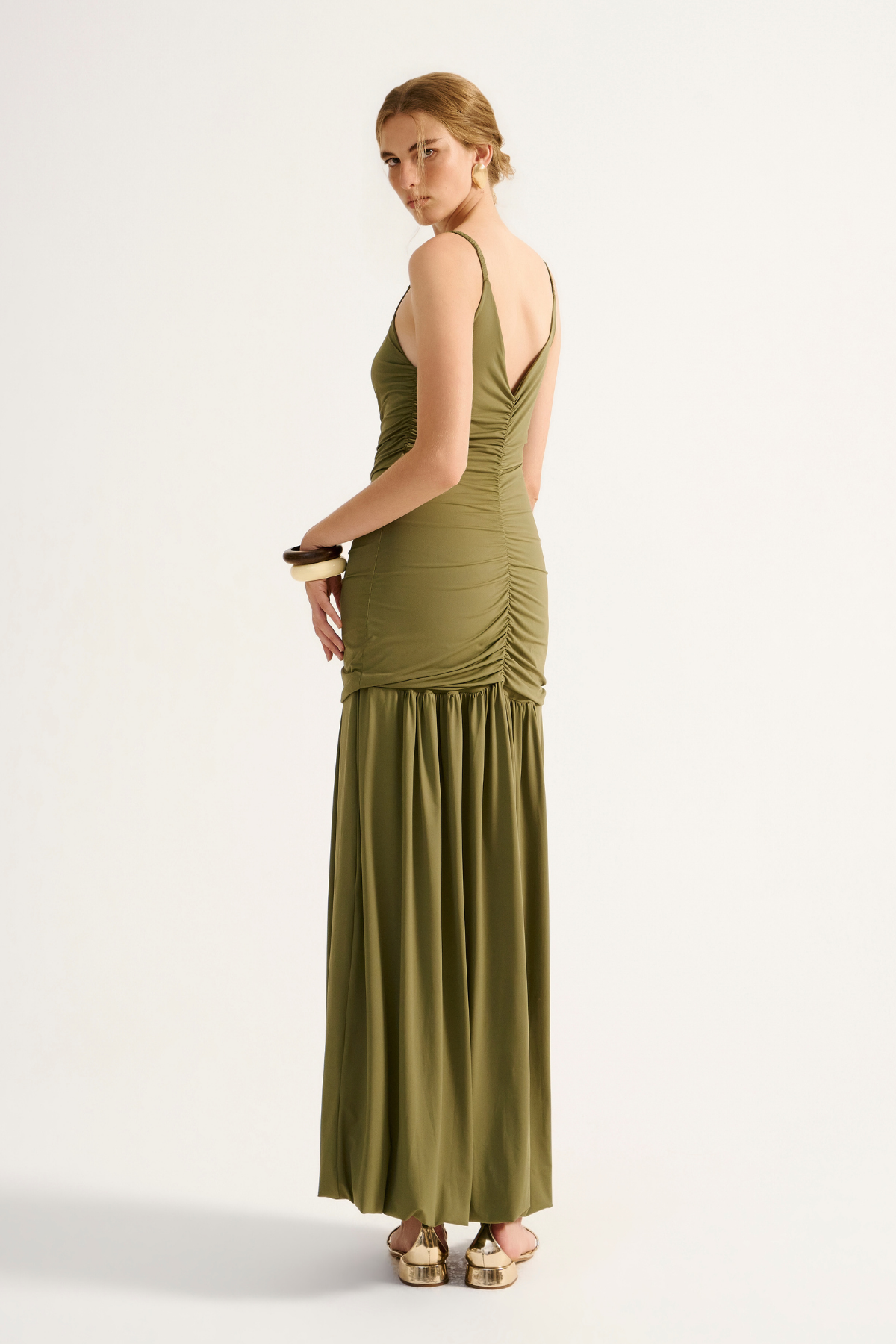 Vestido Turmalina Verde