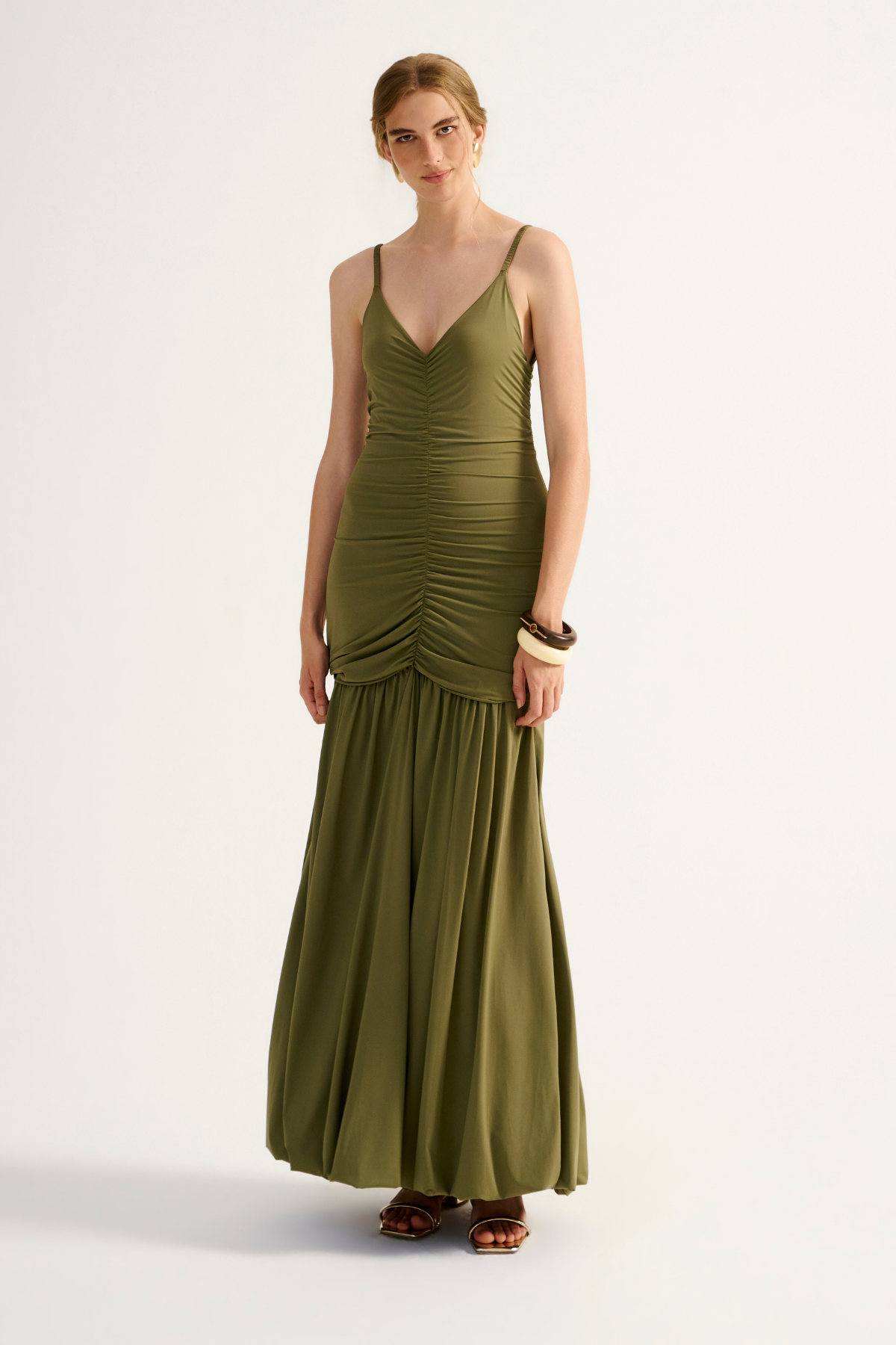 Vestido Turmalina Verde