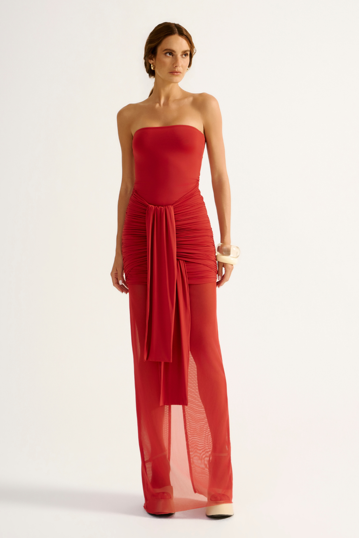 Vestido Safira Vermelho