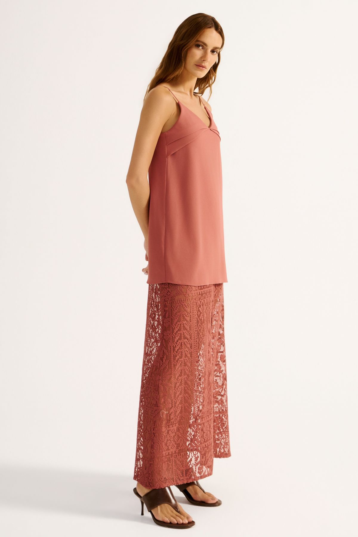 Vestido Mix Quartzo Rose
