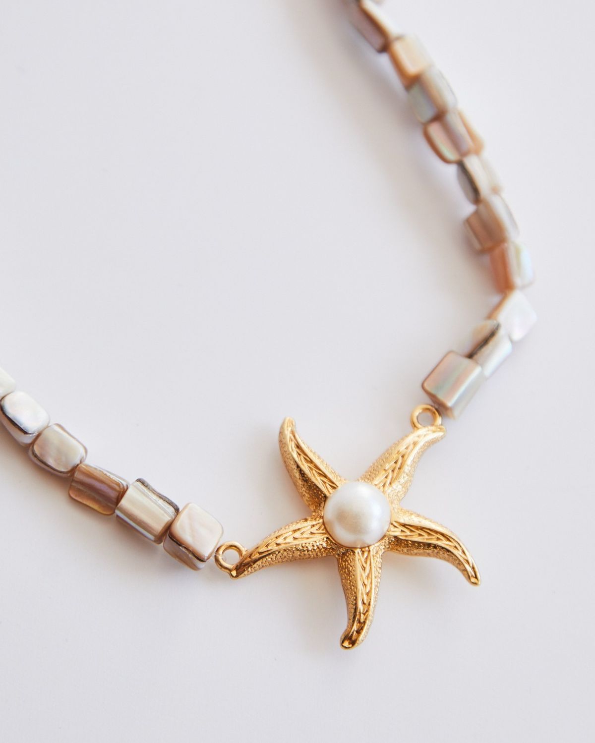 Colar Estrela do Mar Madrepérola 